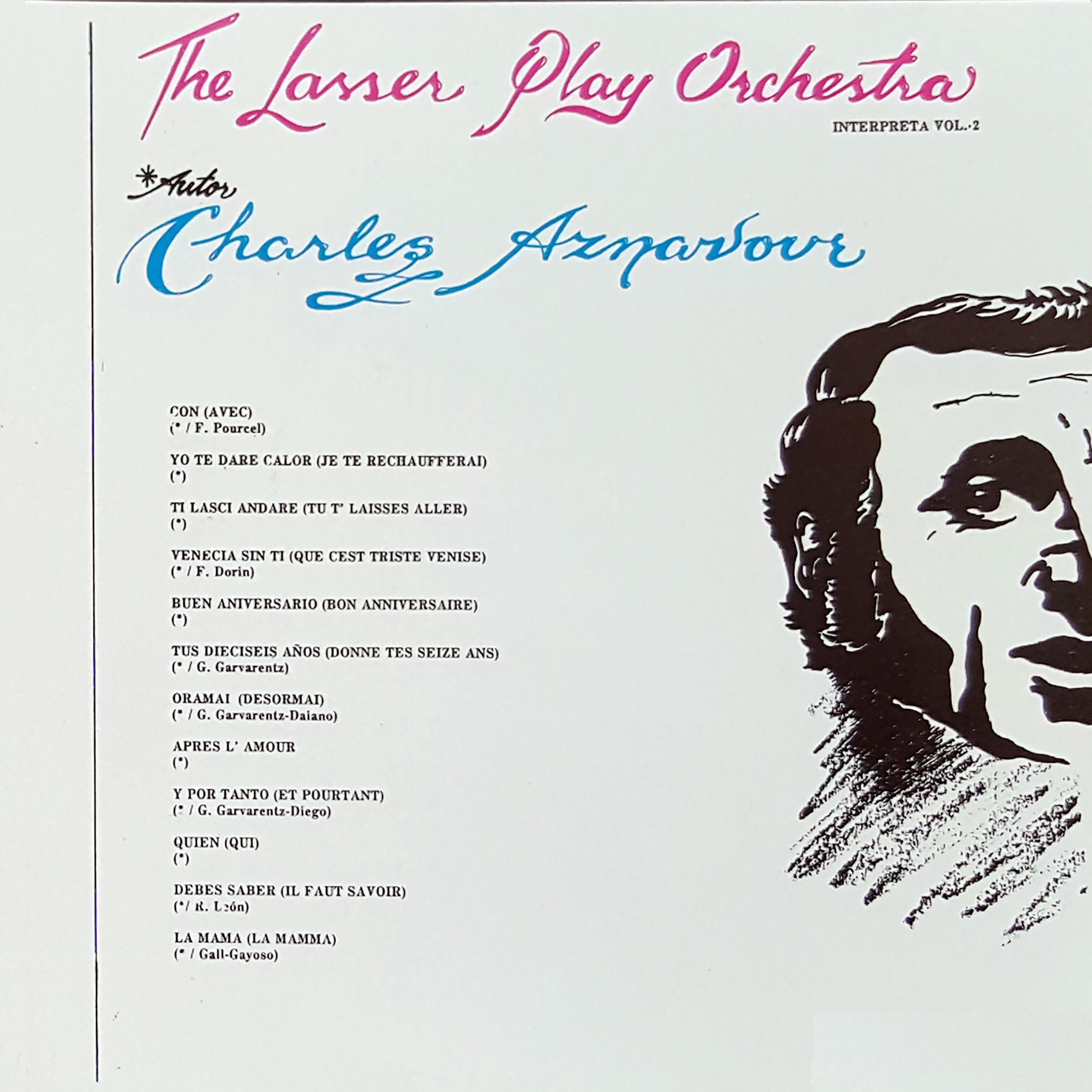 Постер альбома The Lasser Play Orchestra Interpreta, Vol. 2