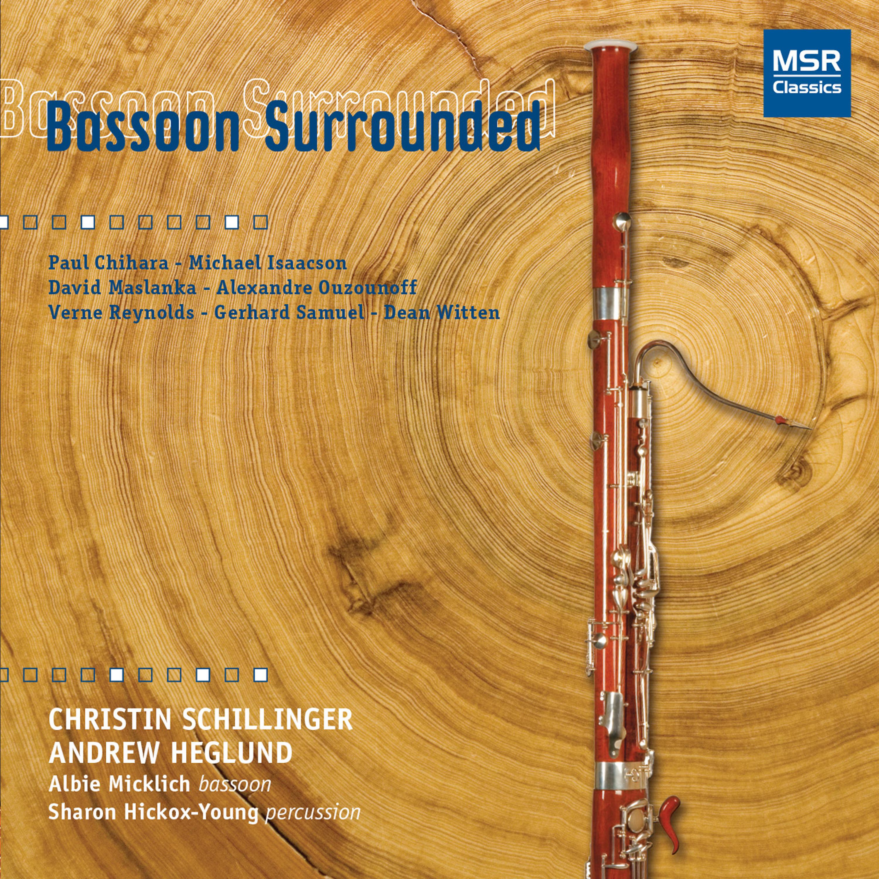 Постер альбома Bassoon Surround: 20th Century Music for Bassoon and Percussion