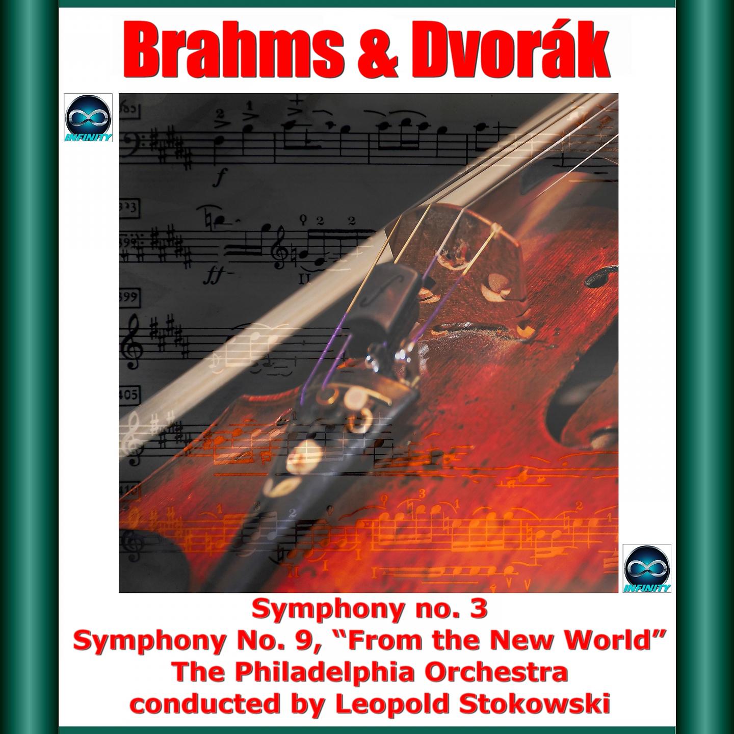 Постер альбома Brahms & Dvořák: Symphony No. 3 - Symphony No. 9, "From the New World"