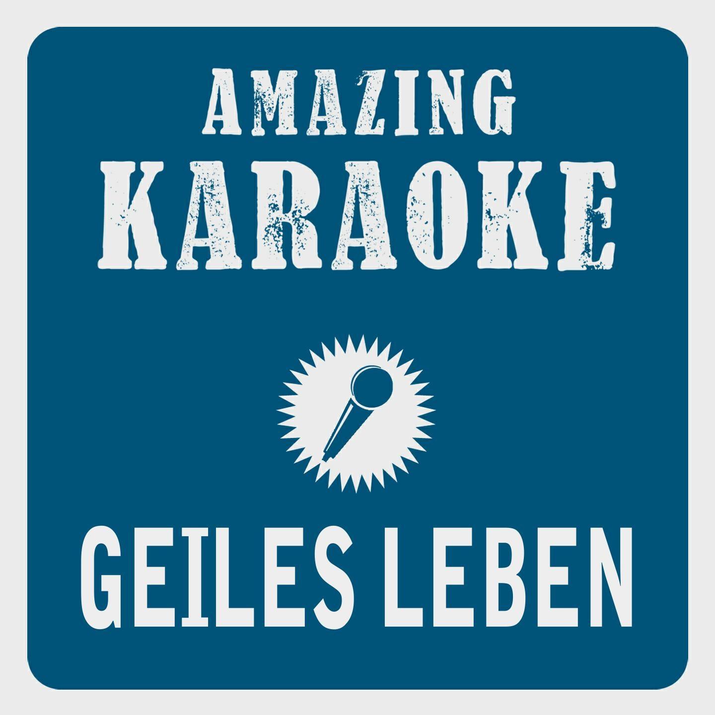 Постер альбома Geiles Leben (Madizin Single Edit) [Karaoke Version] (Originally Performed By Glasperlenspiel)