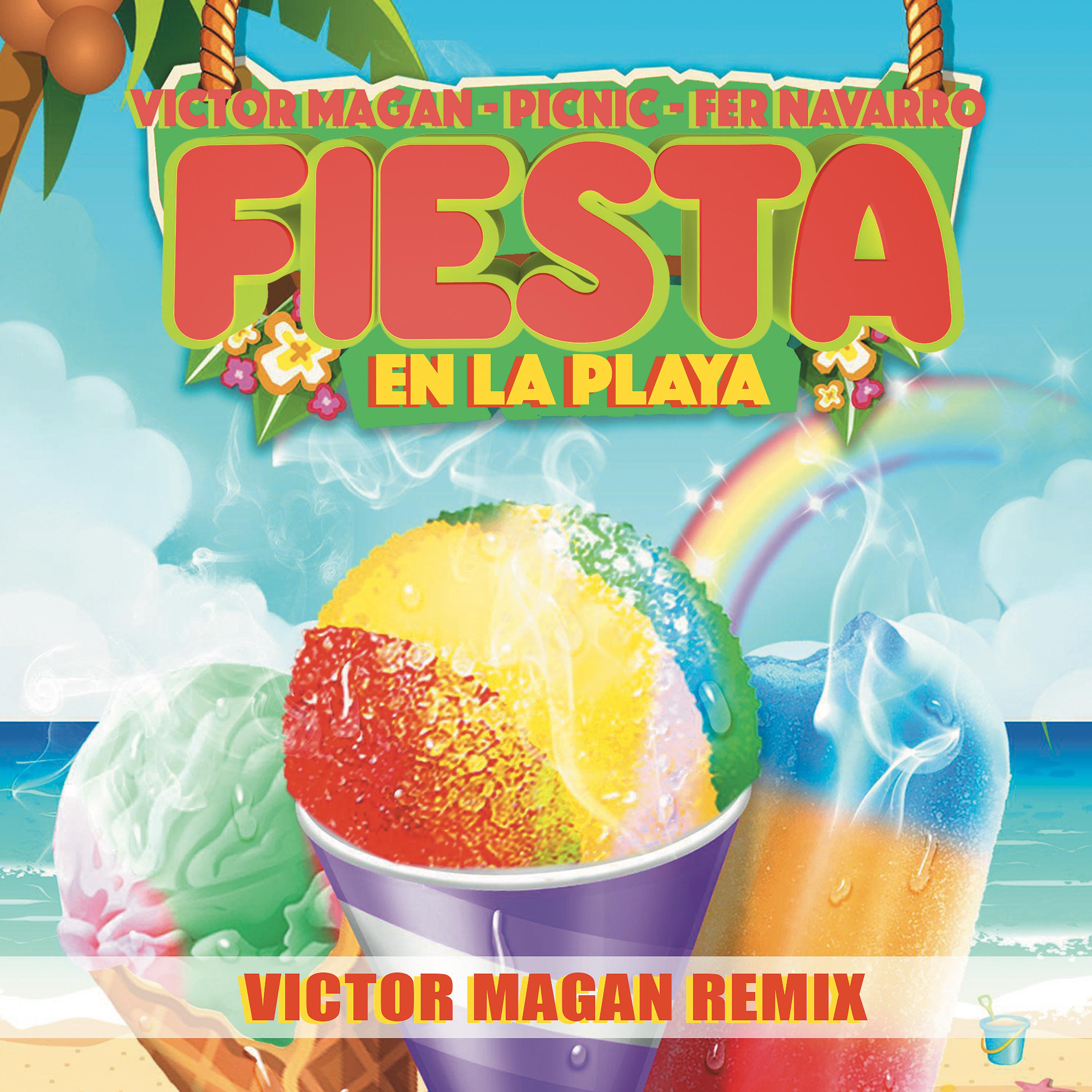 Постер альбома Fiesta en la Playa (Victor Magan Remix)