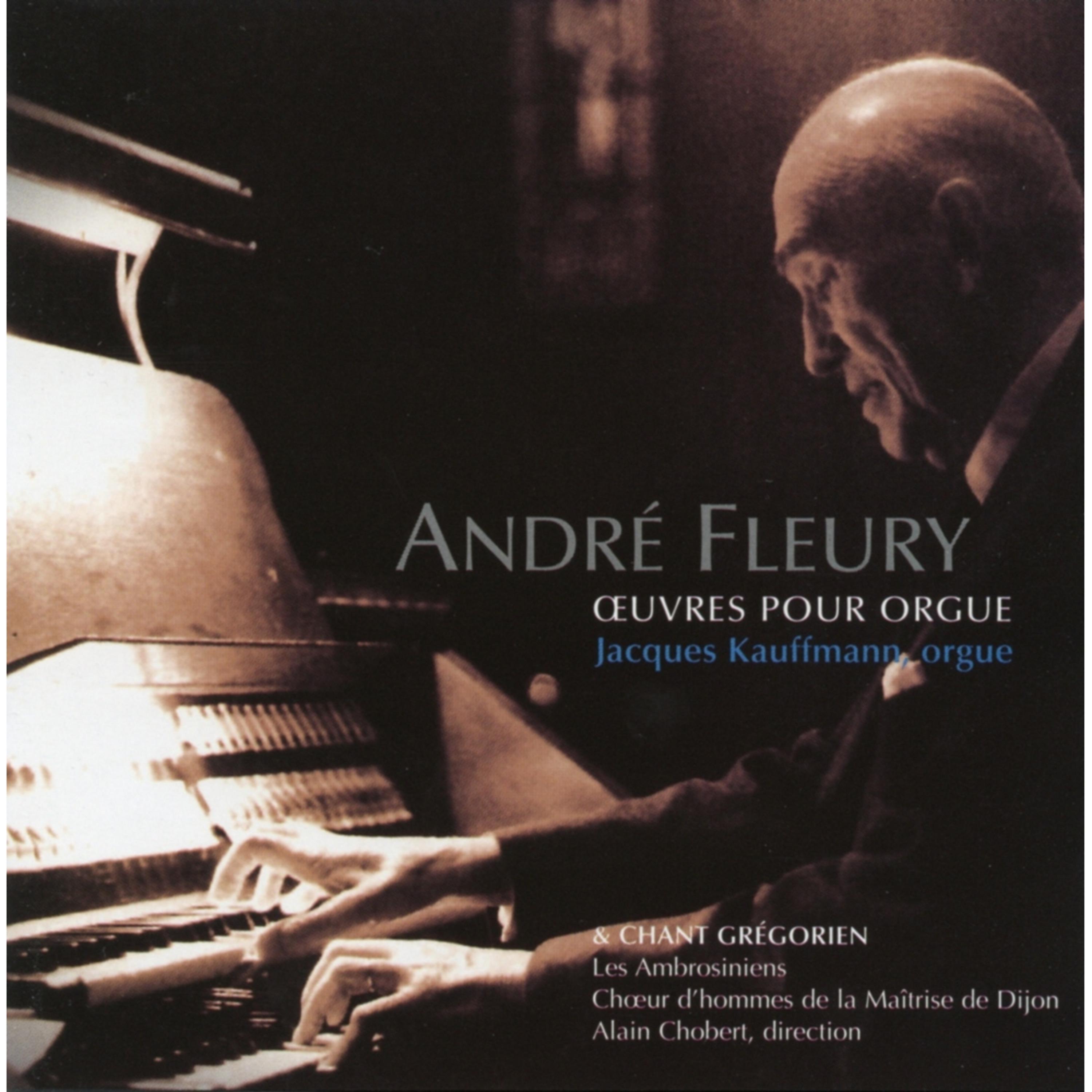 Постер альбома Fleury: Oeuvres pour orgue, Vol. 1 & Chant grégorien