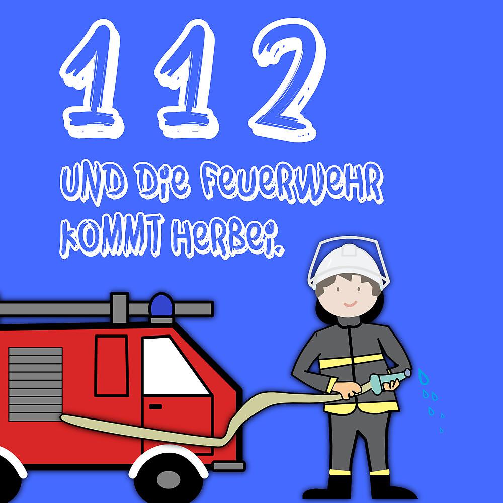 Постер альбома 112 - Die Feuerwehr kommt herbei.