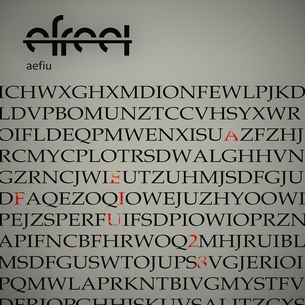 Постер альбома Aefiu