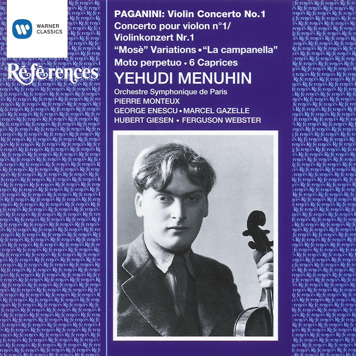 Постер альбома Paganini: Violin Concerto No. 1, etc
