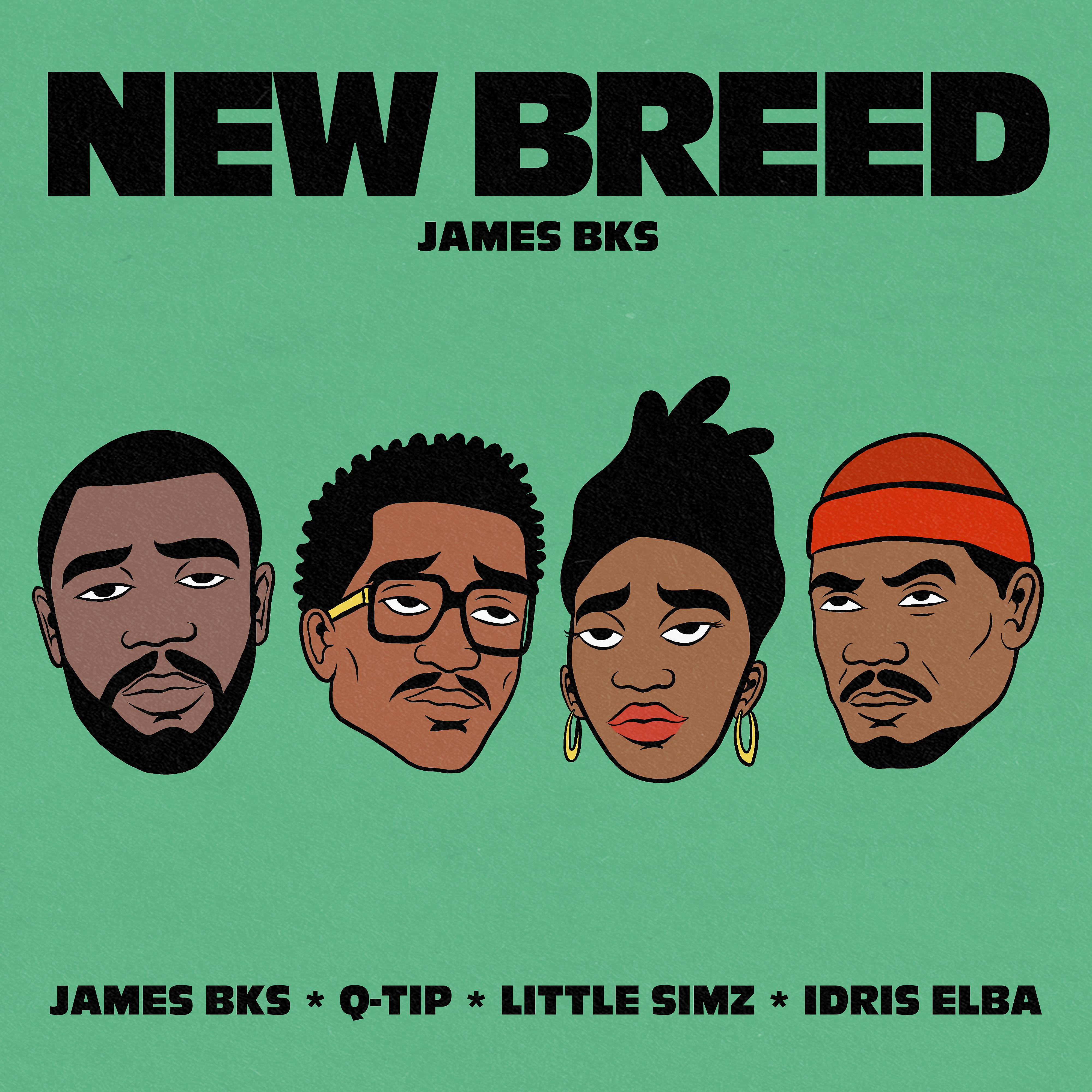 Постер альбома New Breed (feat. Q-Tip, Idris Elba & Little Simz)