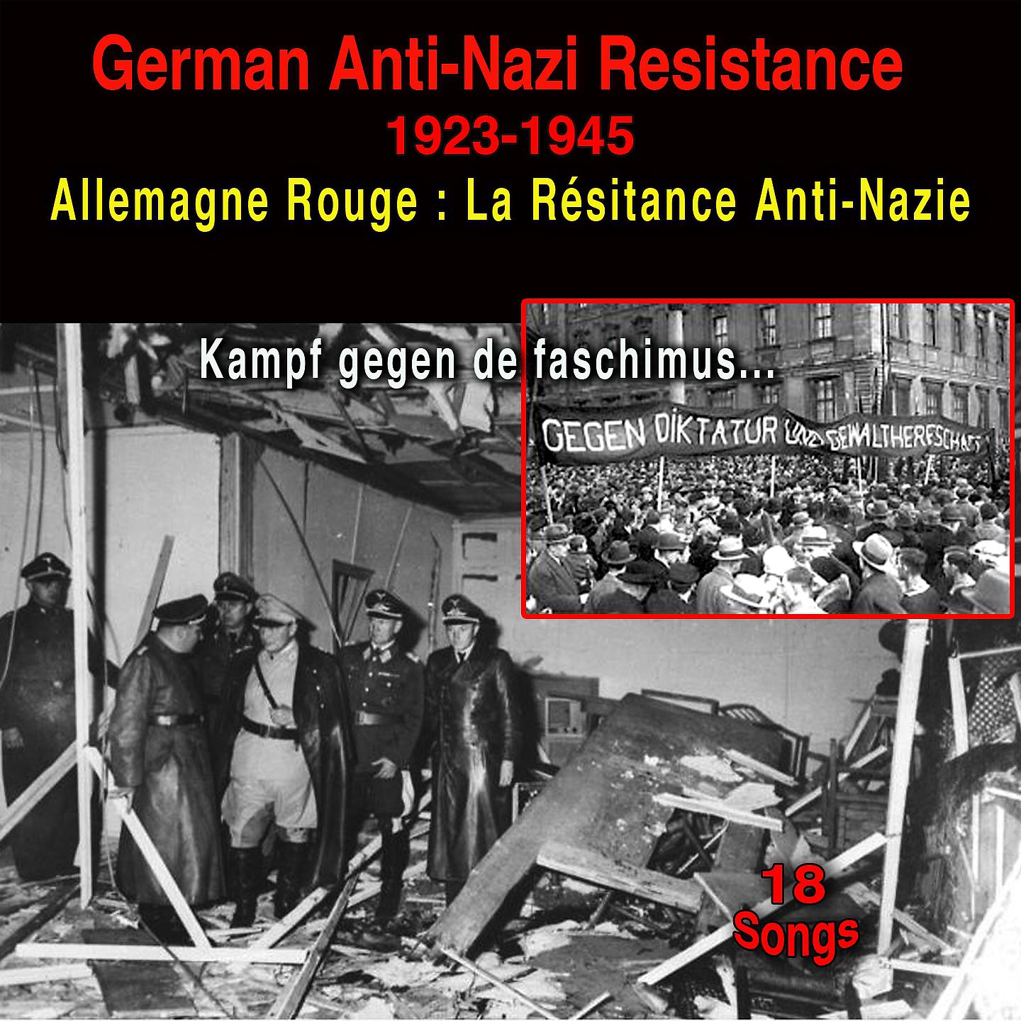 Постер альбома Allemagne Rouge: La résistance anti-nazi (1923 - 1945)