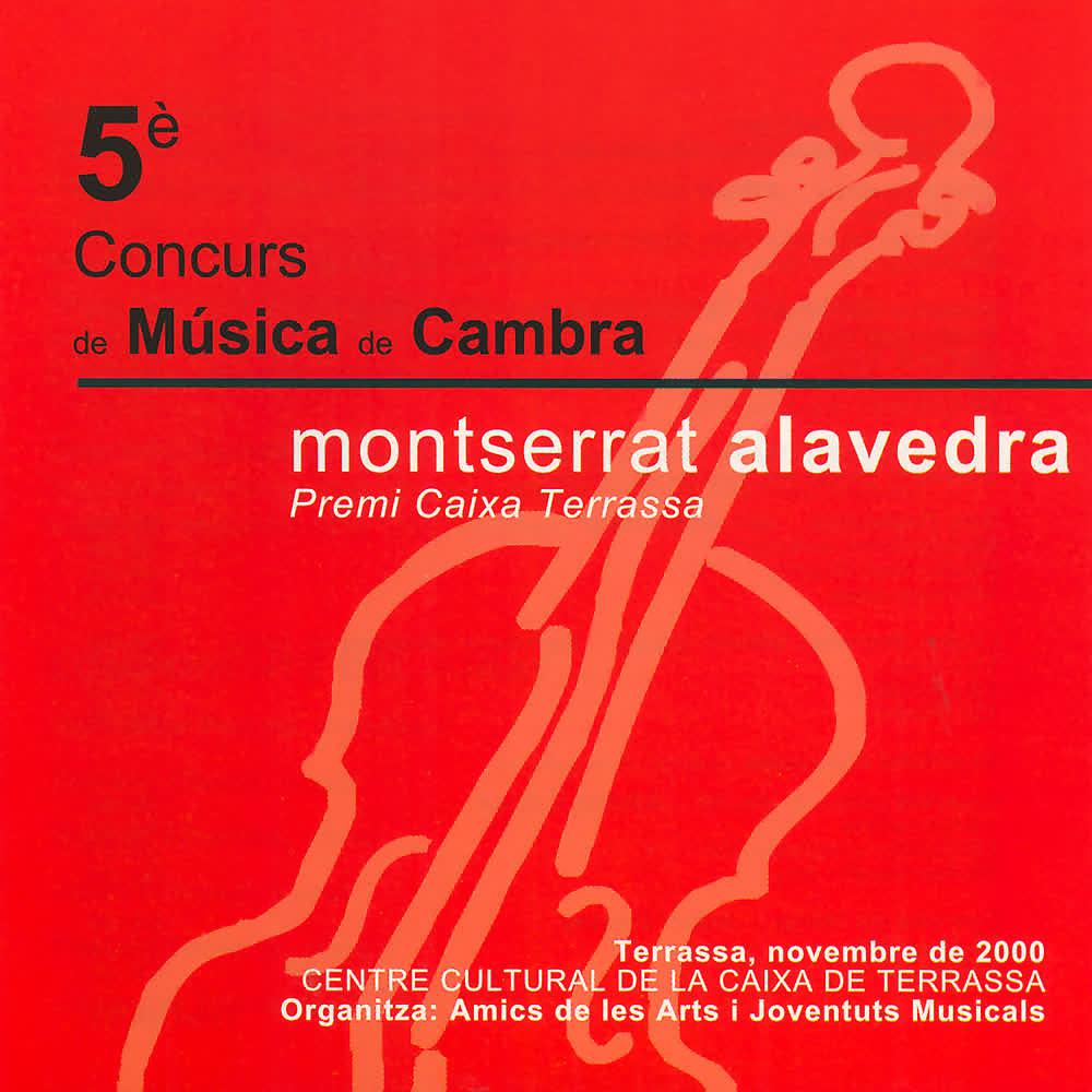 Постер альбома 5è Concurs de Música de Cambra Montserrat Alavedra