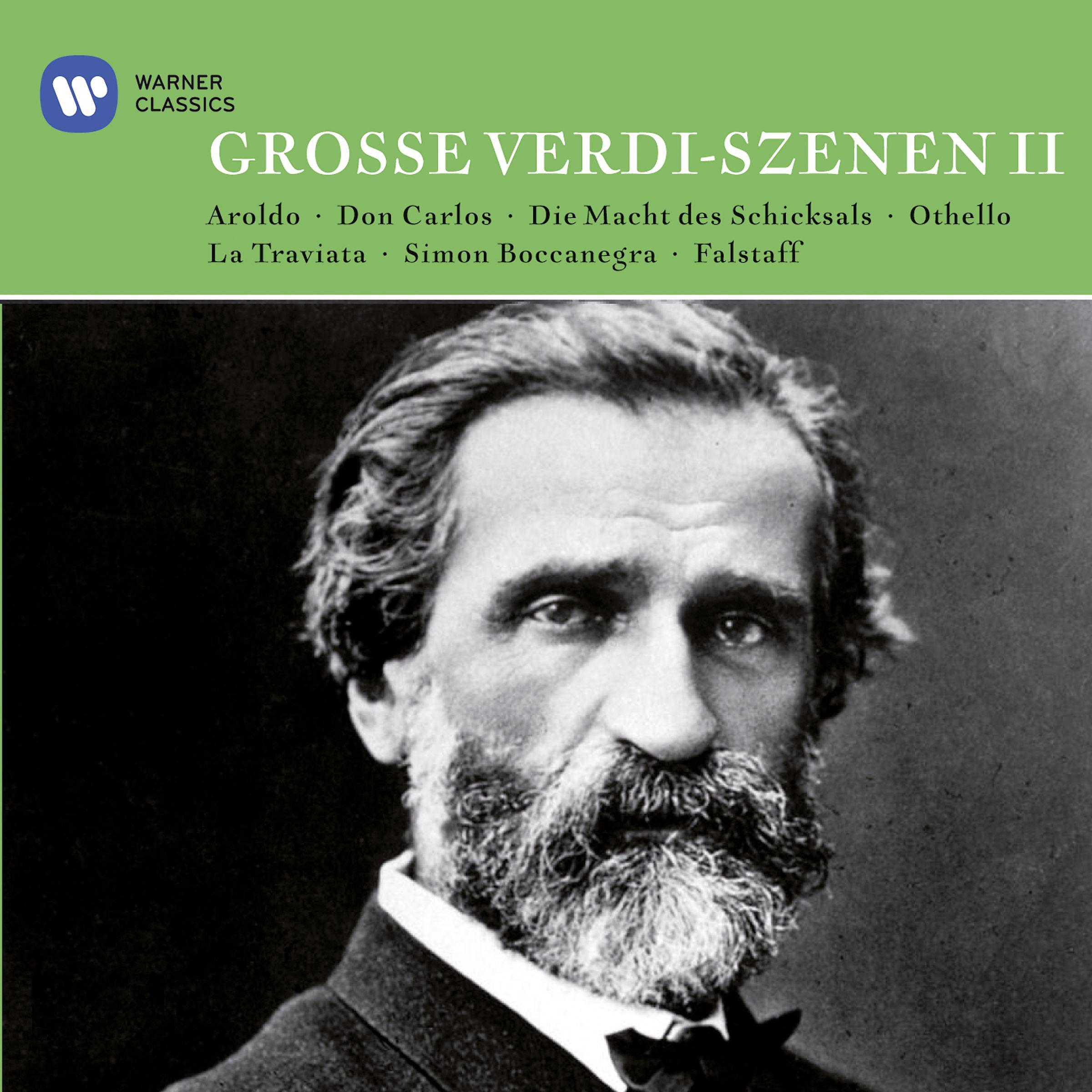Постер альбома Verdi auf Deutsch: Große Szenen aus Othello, Don Carlos, Falstaff