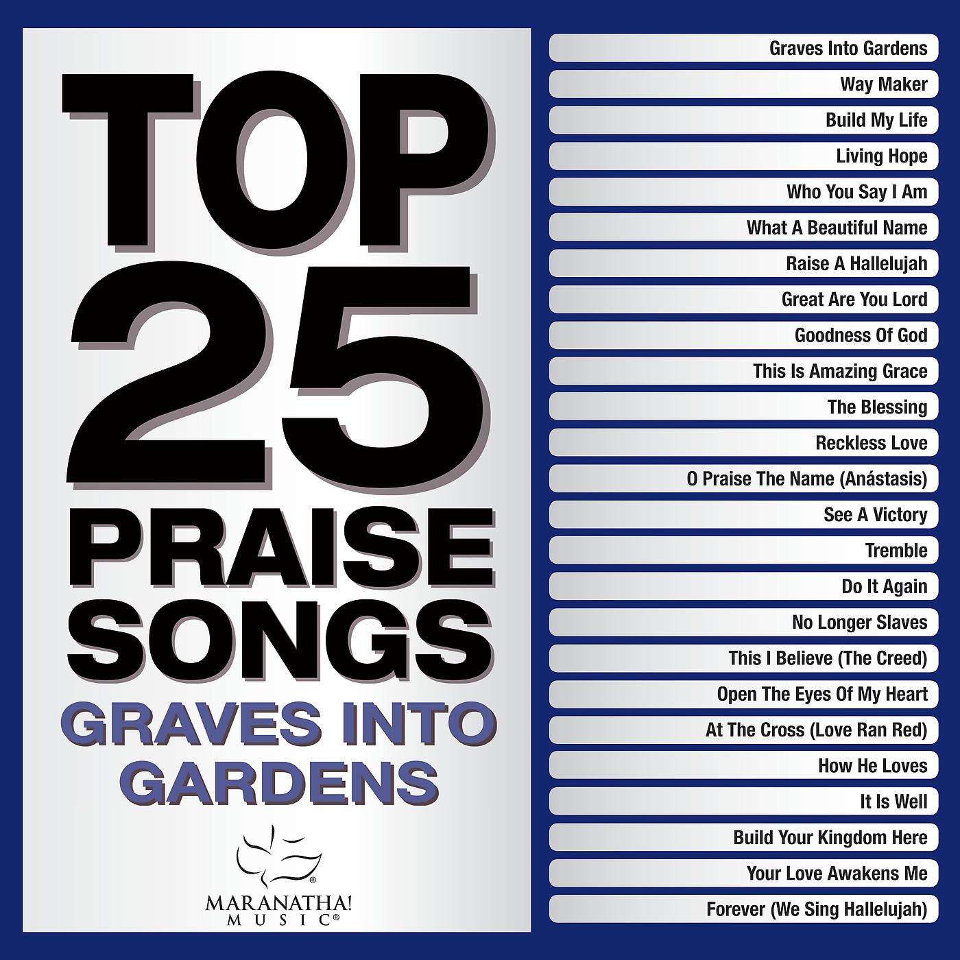 Постер альбома Top 25 Praise Songs - Graves Into Gardens