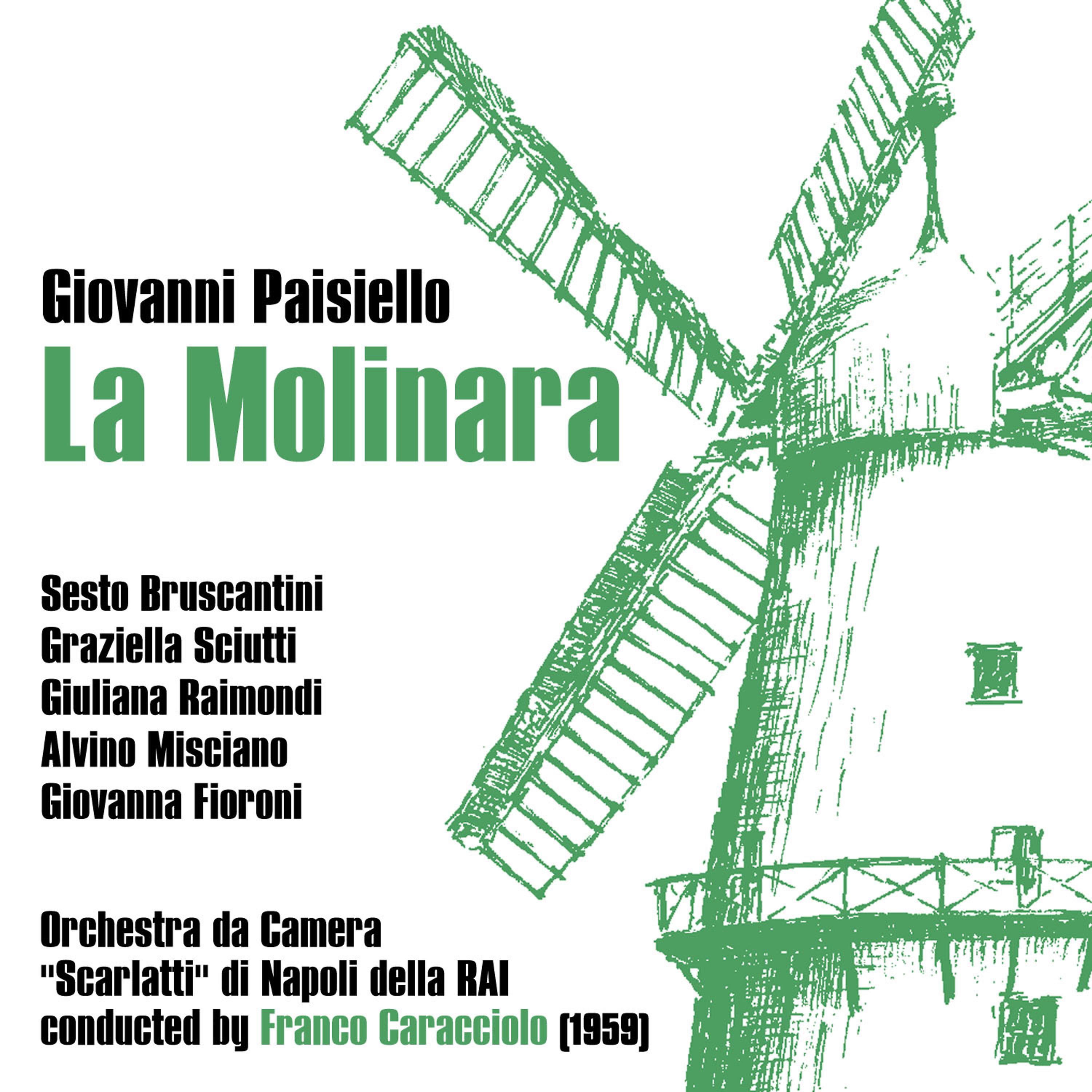 Постер альбома Giovanni Paisiello: La Molinara [L'Amor Contrastato] (1959)