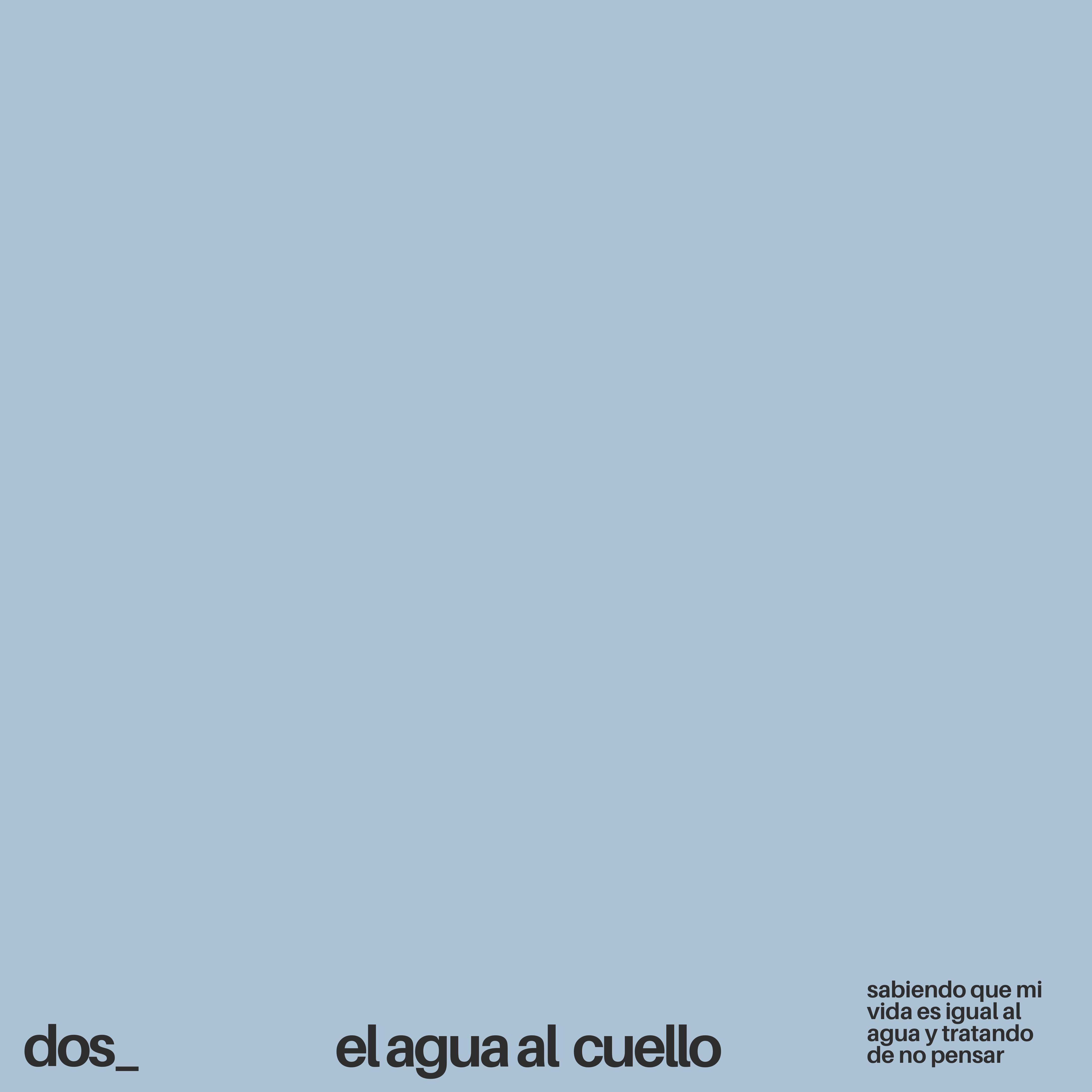 Постер альбома El agua al cuello