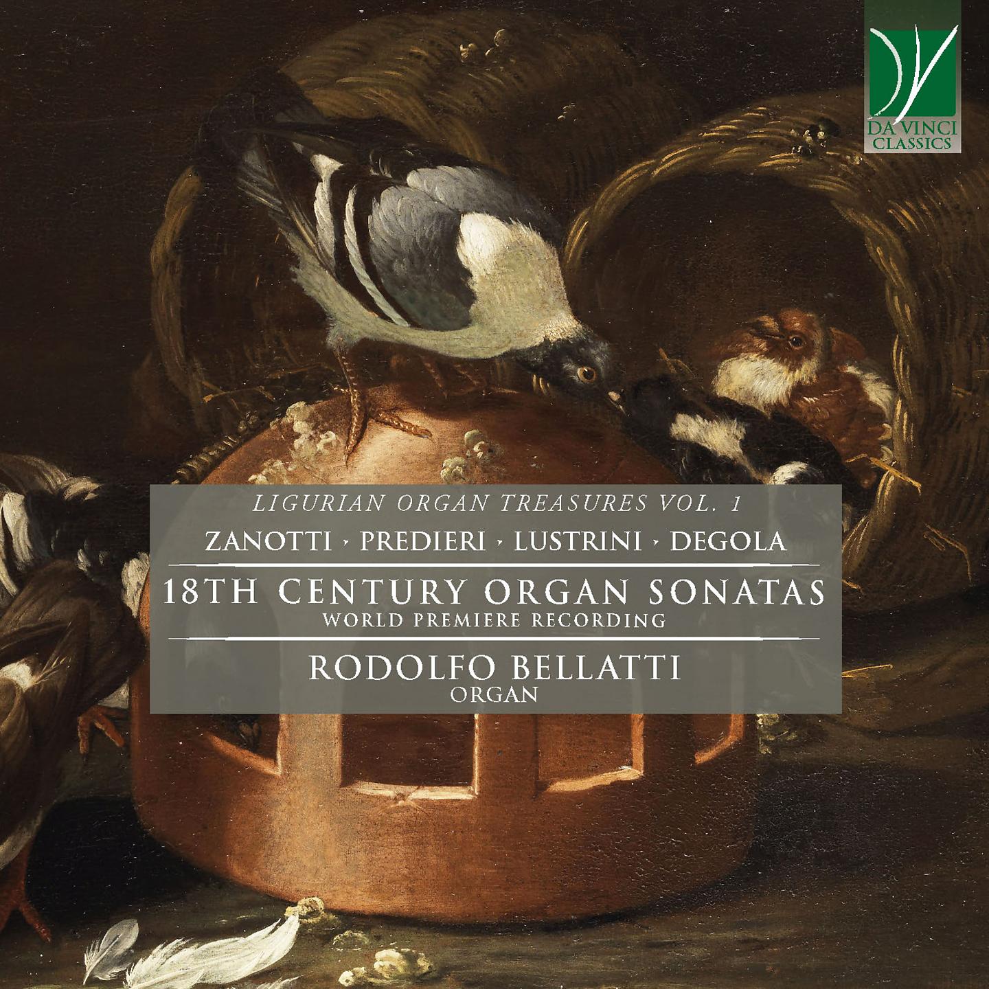 Постер альбома 18th Century Organ Sonatas - Ligurian Organ Treasures, Vol. 1