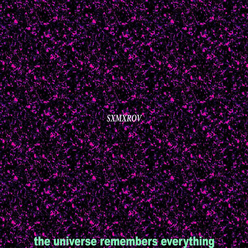 Постер альбома The universe remembers everything.