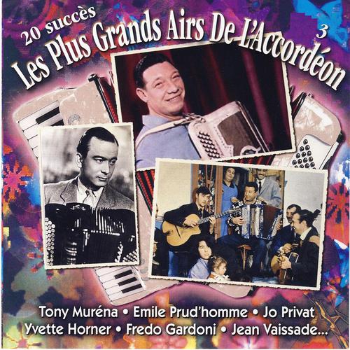 Постер альбома Les plus grands airs de l'accordéon