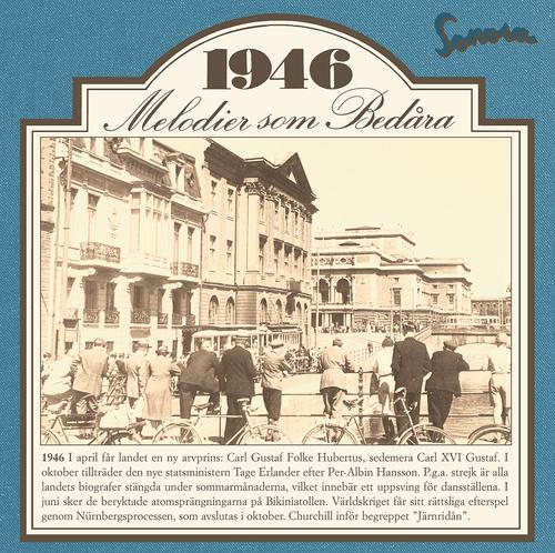Постер альбома Melodier som bedåra 1946