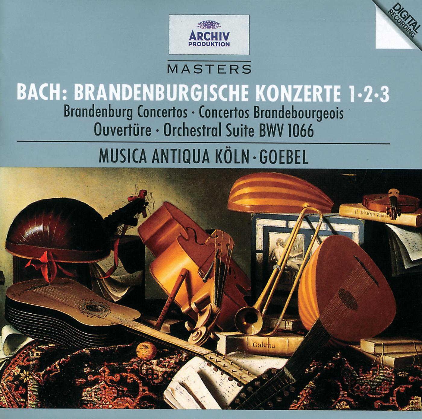 Постер альбома Bach, J.S.: Brandenburg Concertos Nos. 1, 2 & 3