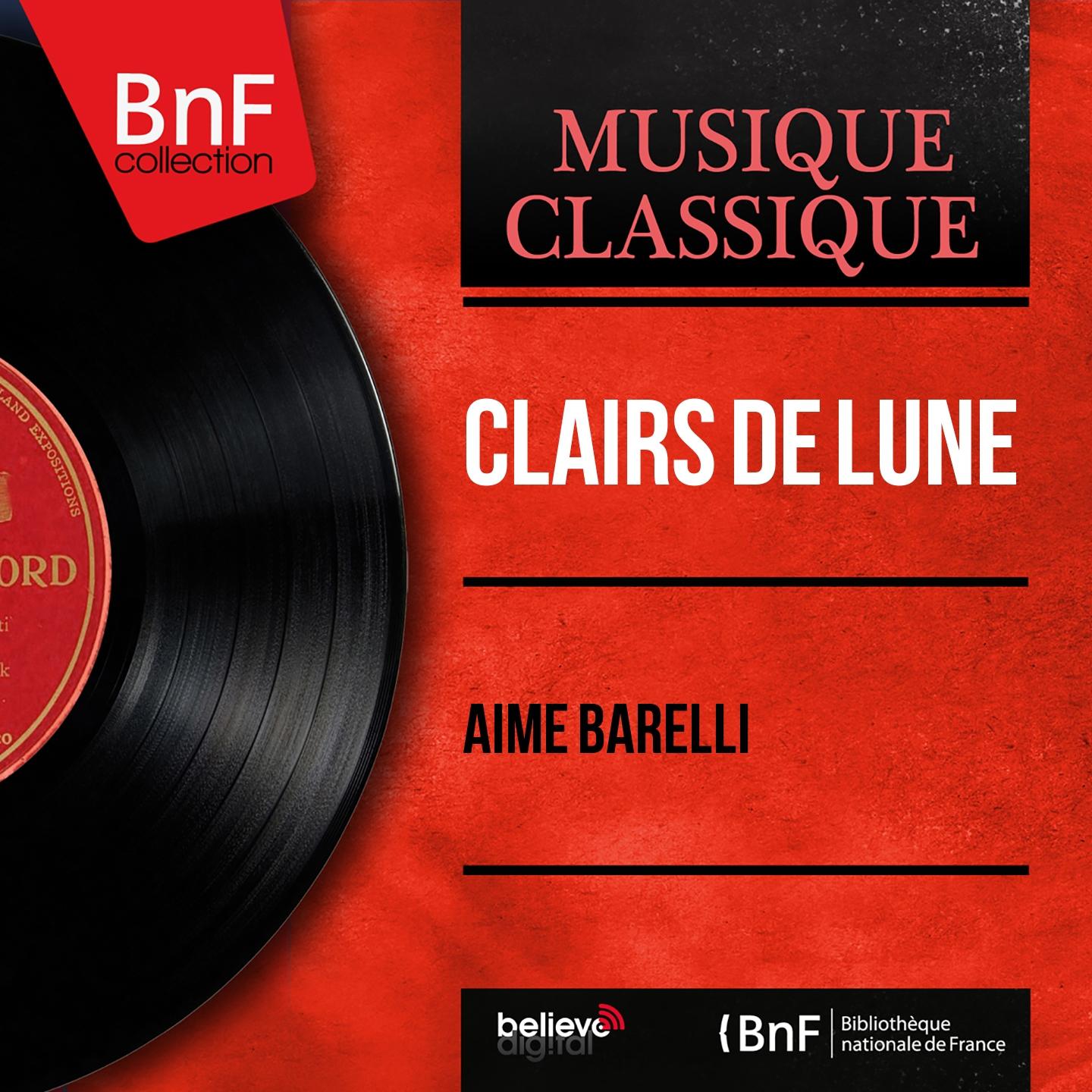 Постер альбома Clairs de lune (Mono Version)