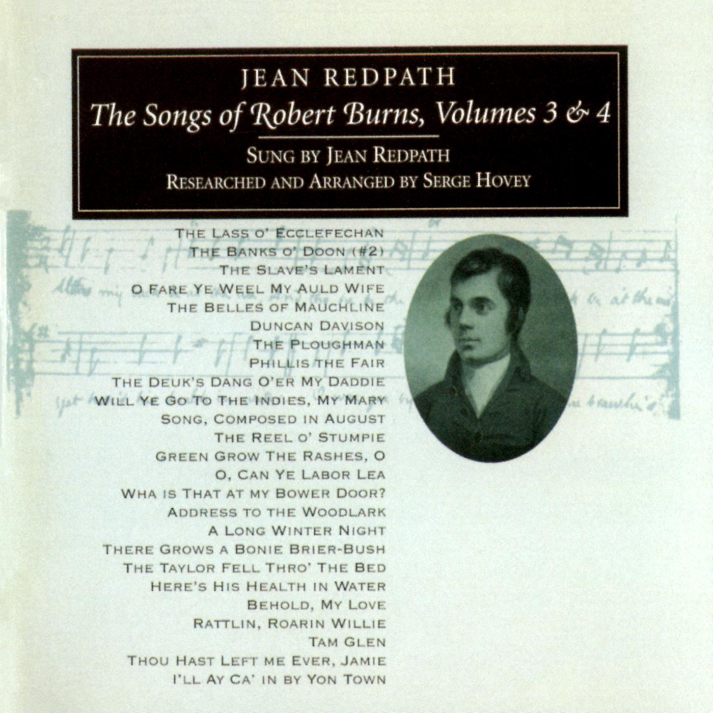 Постер альбома The Songs Of Robert Burns, Vols. 3 & 4
