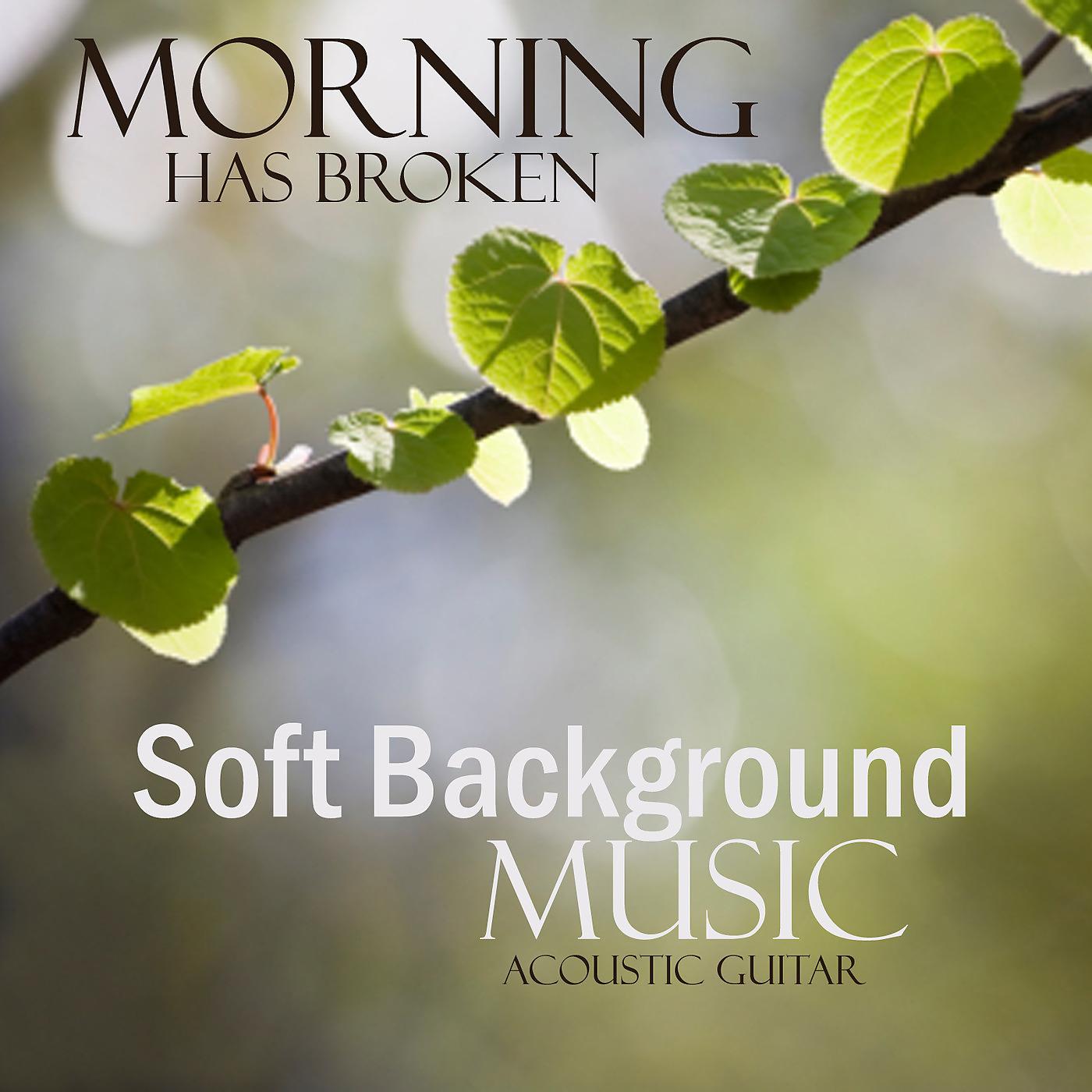 Постер альбома Soft Background Music - Acoustic Guitar - Morning Has Broken