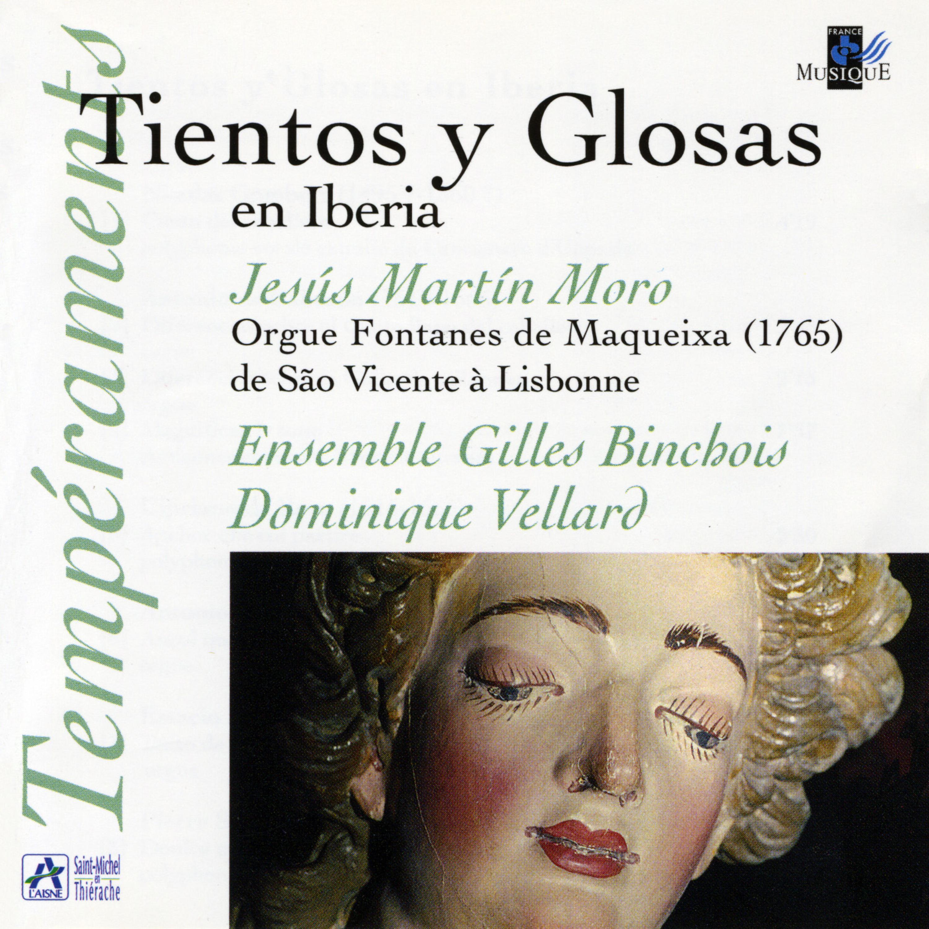 Постер альбома Tientos y Glosas en Iberia (Orgue Fontanes de Maqueixa de Sao Vincente à Lisbonne)