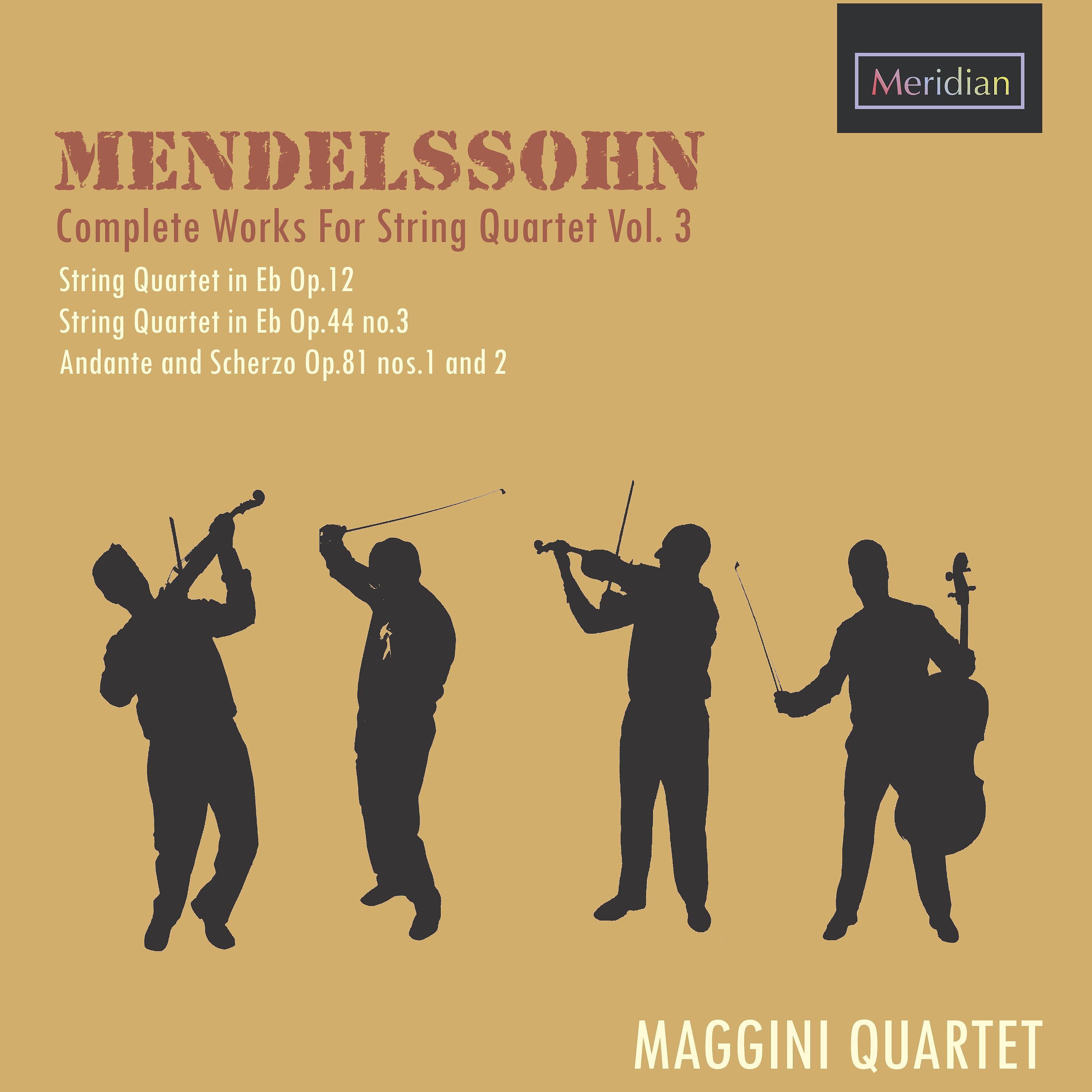 Постер альбома Mendelssohn: Complete Works for String Quartets Vol. 3