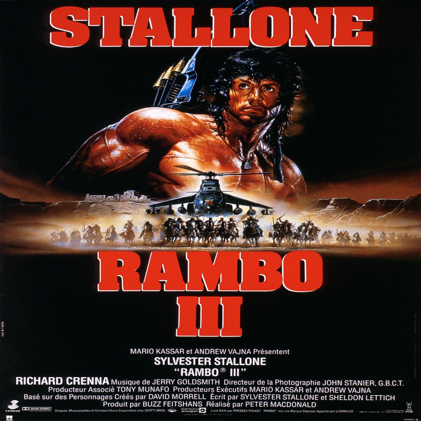 Постер альбома Rambo III : The Mission