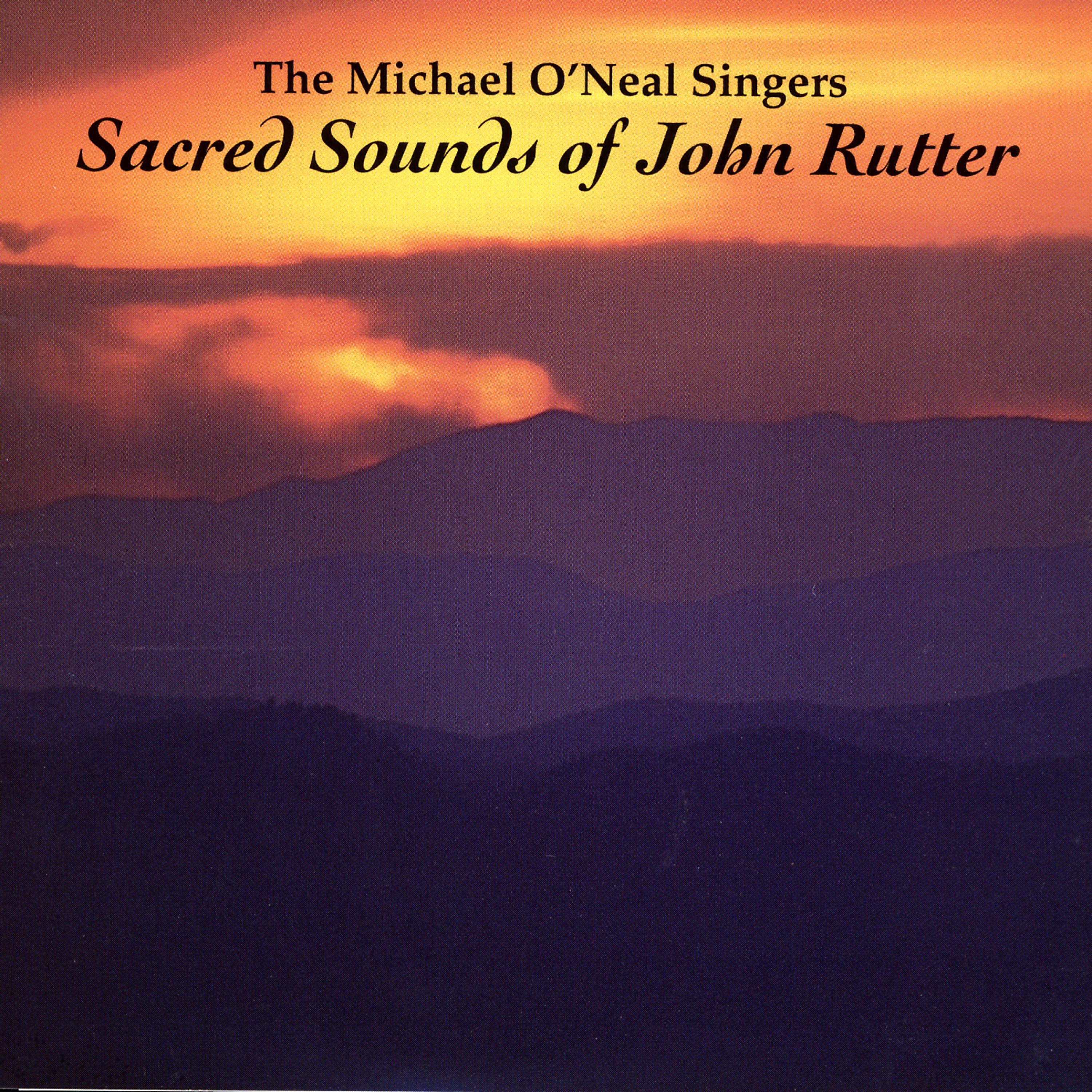 Постер альбома Sacred Sounds of John Rutter