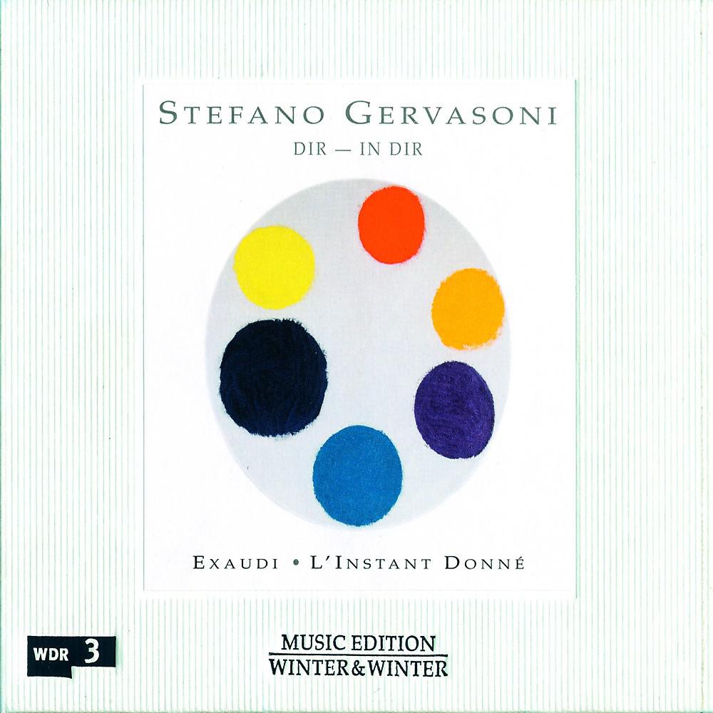 Постер альбома Stefano Gervasoni: Dir - In dir
