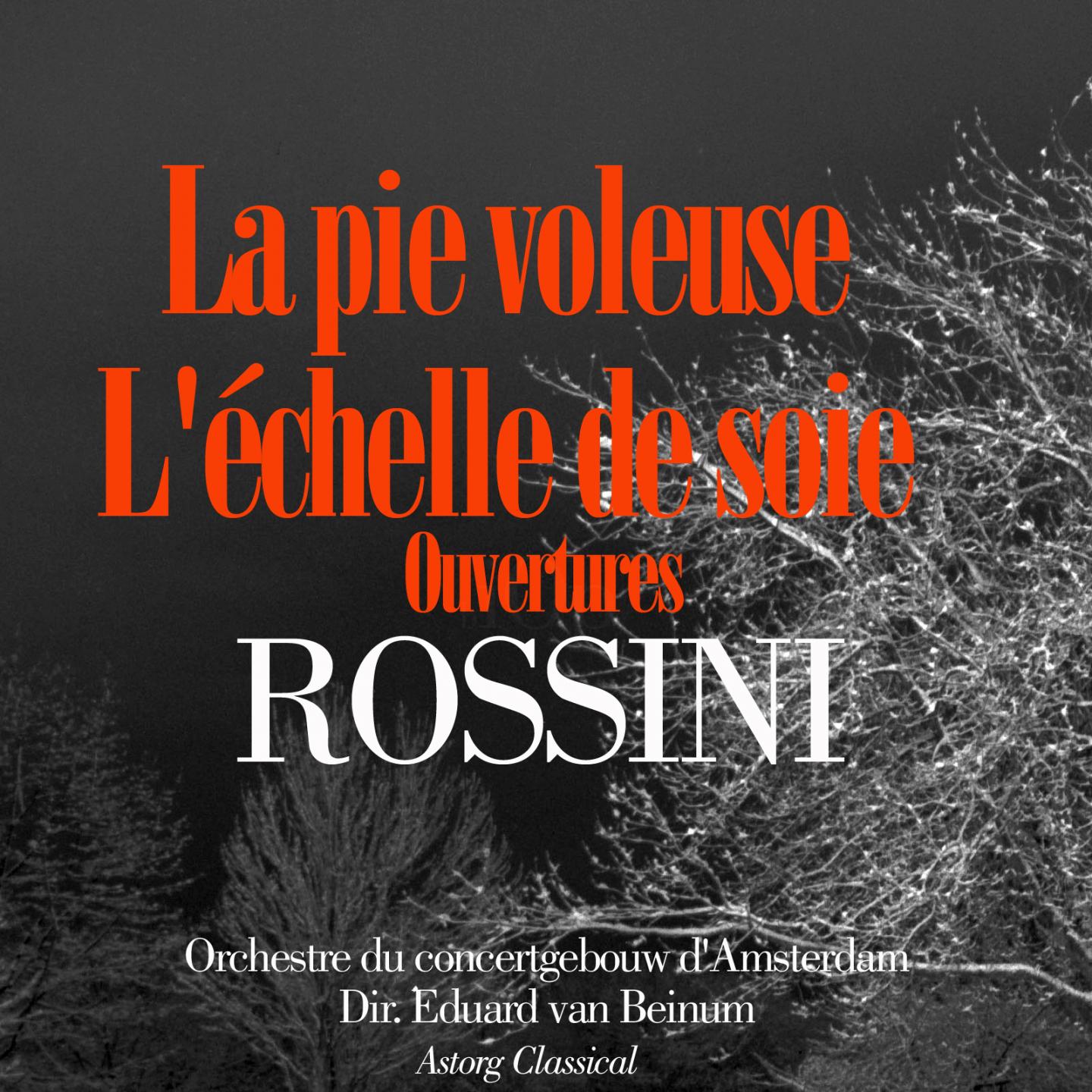 Постер альбома Rossini : La pie voleuse - L'échelle de soie, ouvertures