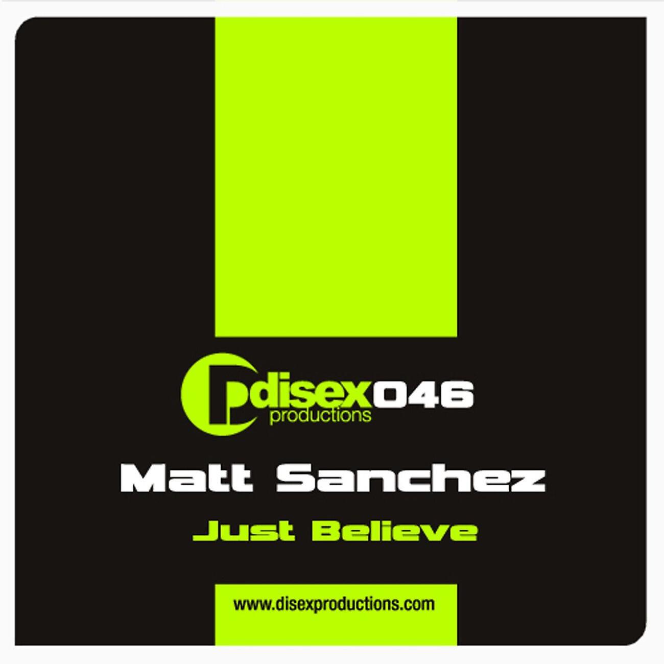 Matt Sanchez - Just Believe (Yony Uribe Remix)