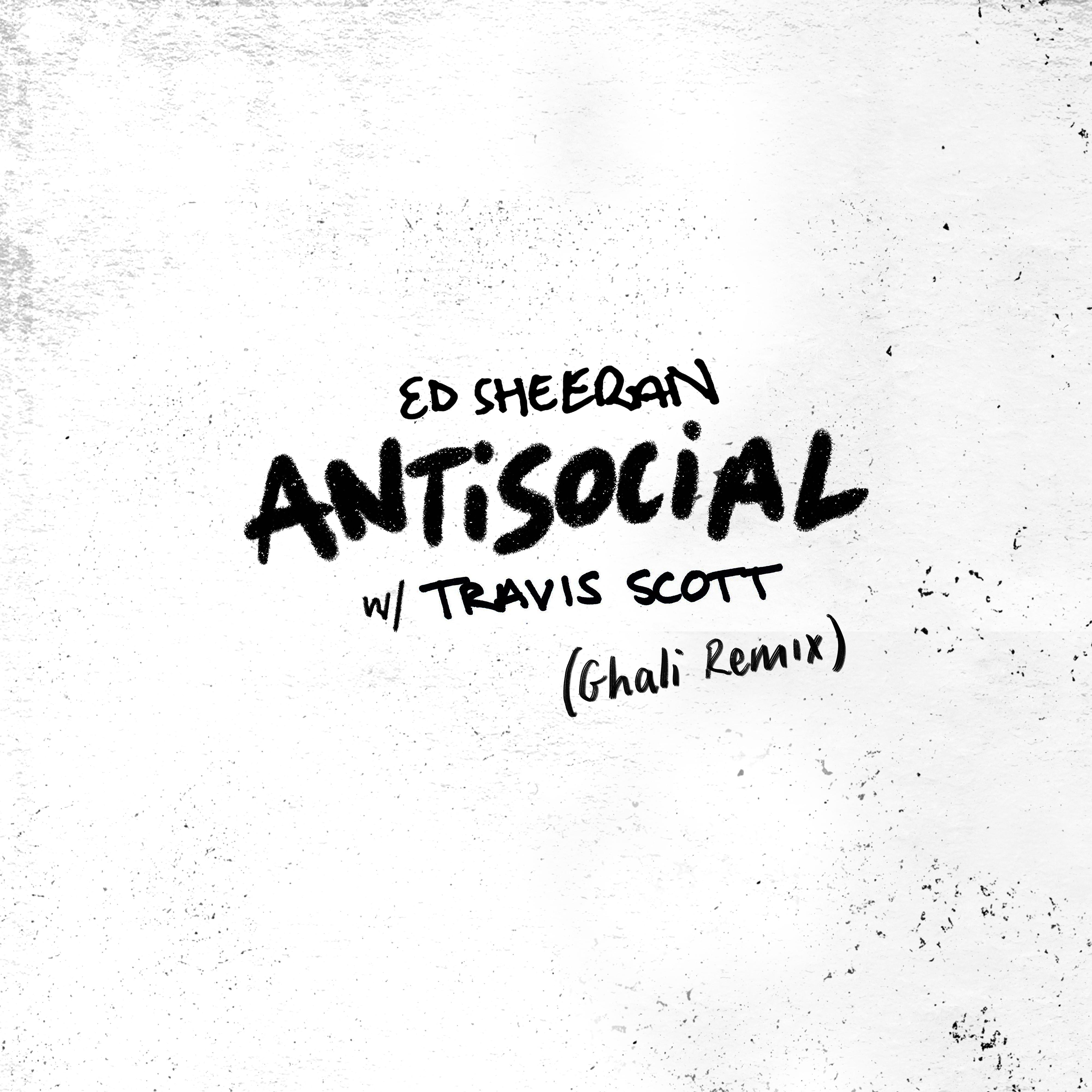 Постер альбома Antisocial (Ghali Remix)