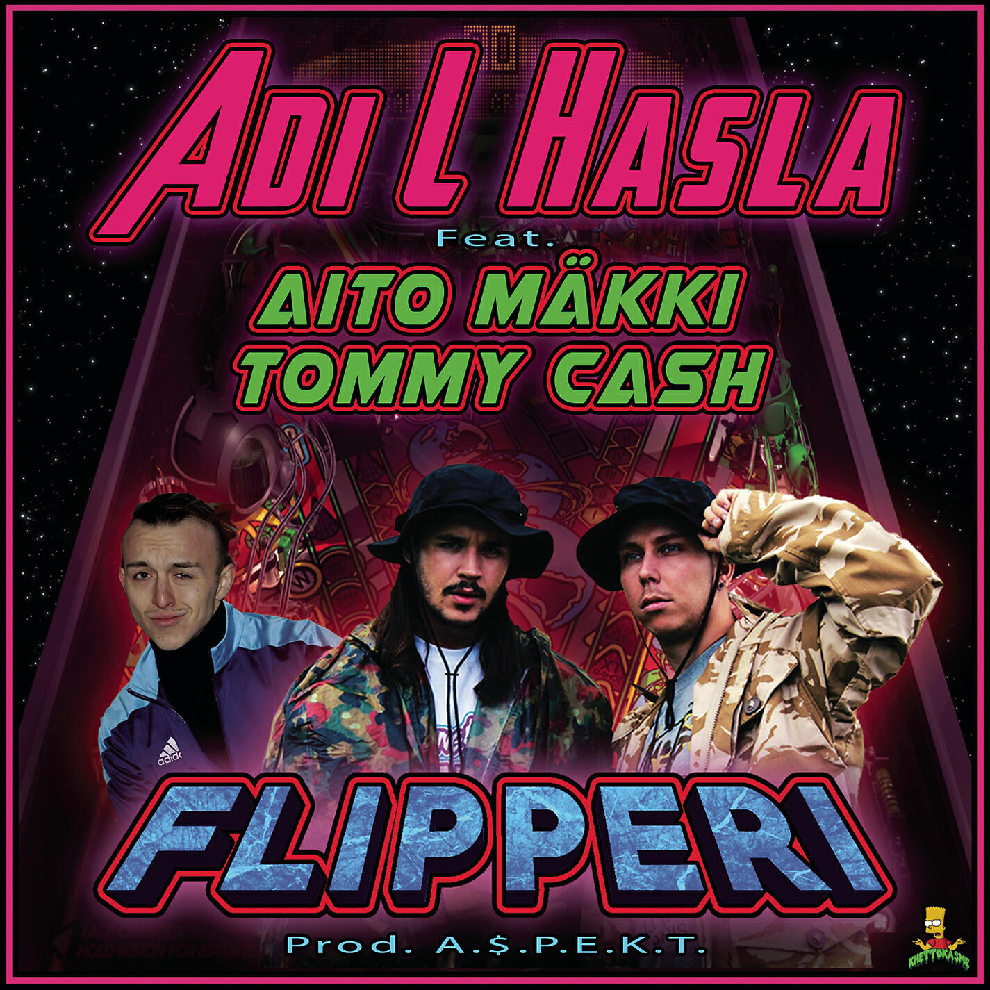 Adi L Hasla - Flipperi (feat. Mäkki & Tommy Cash)