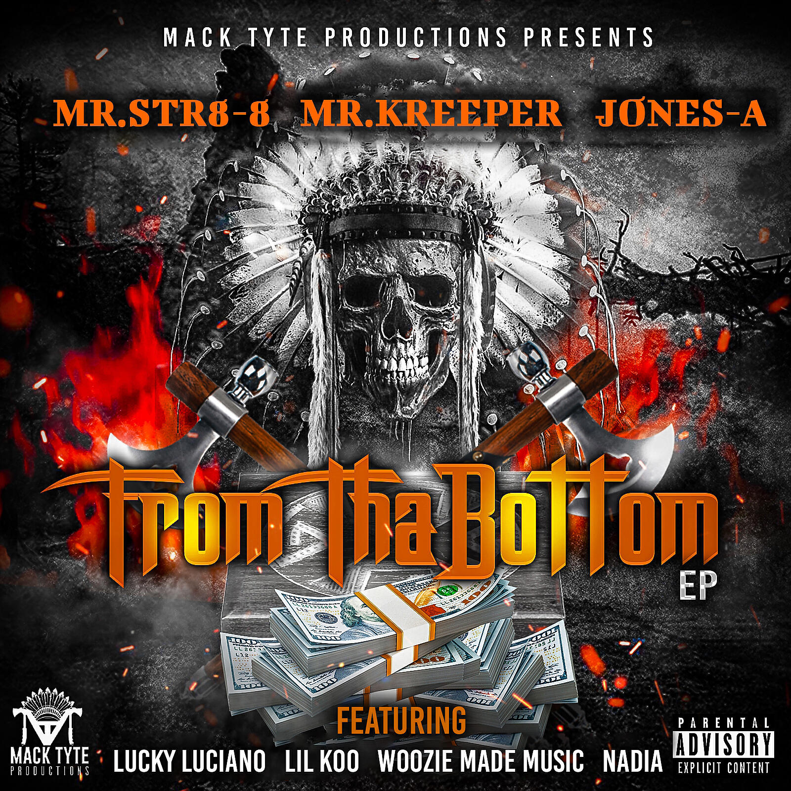 Mr.Str8-8 - From Tha Bottom (feat. Lucky Luciano & Lil Koo)