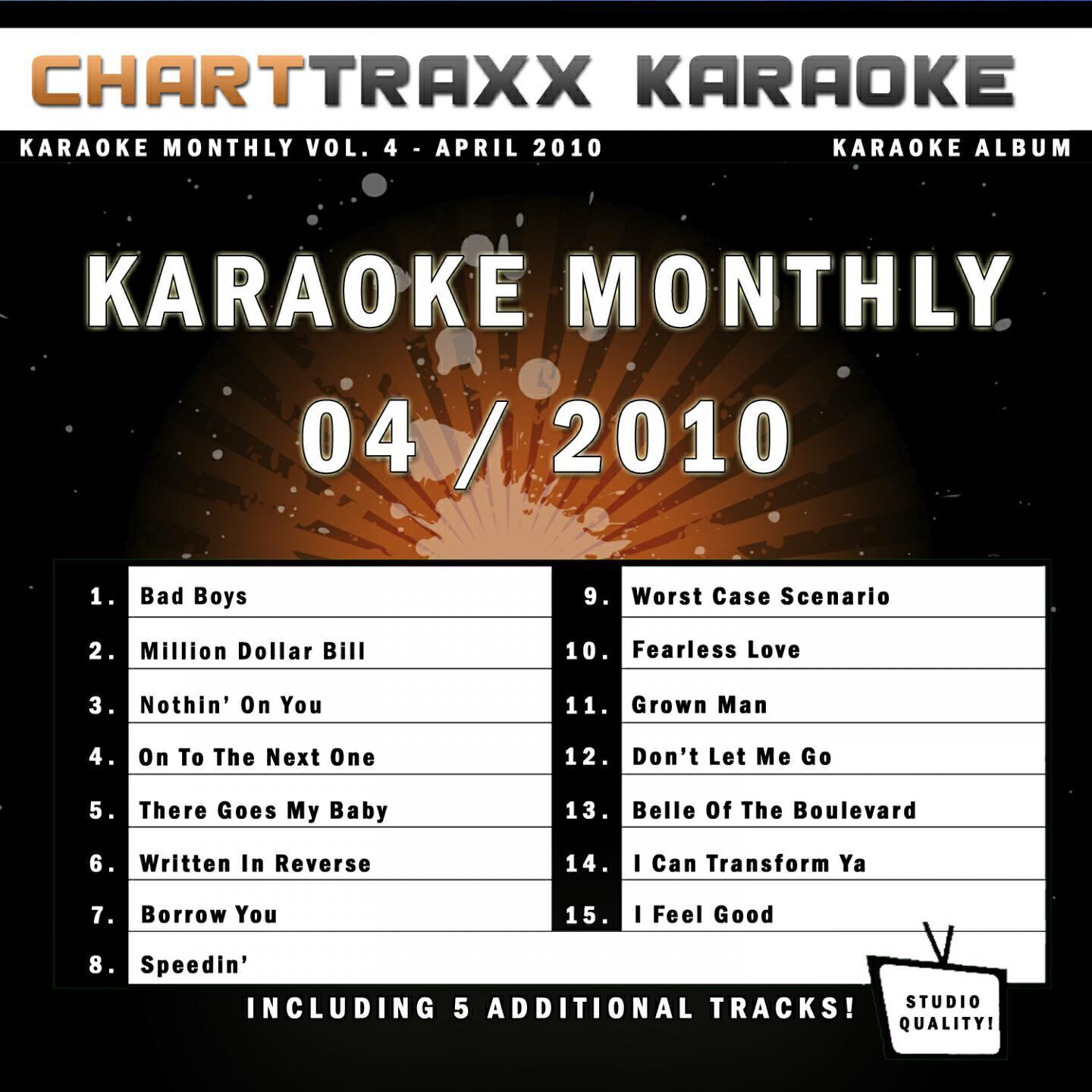 Charttraxx Karaoke - Fearless Love (Karaoke Version In the Style of Melissa Etheridge)