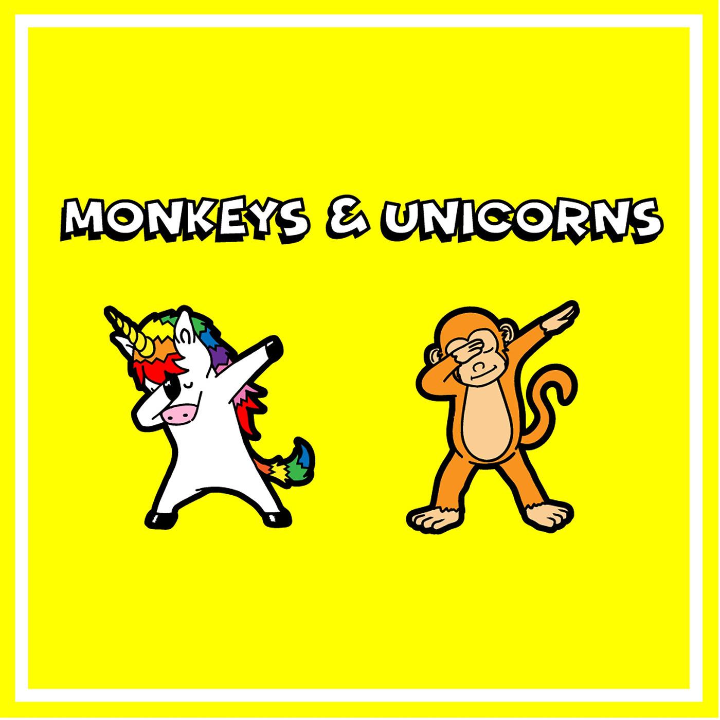 Постер альбома Monkeys and Unicorns