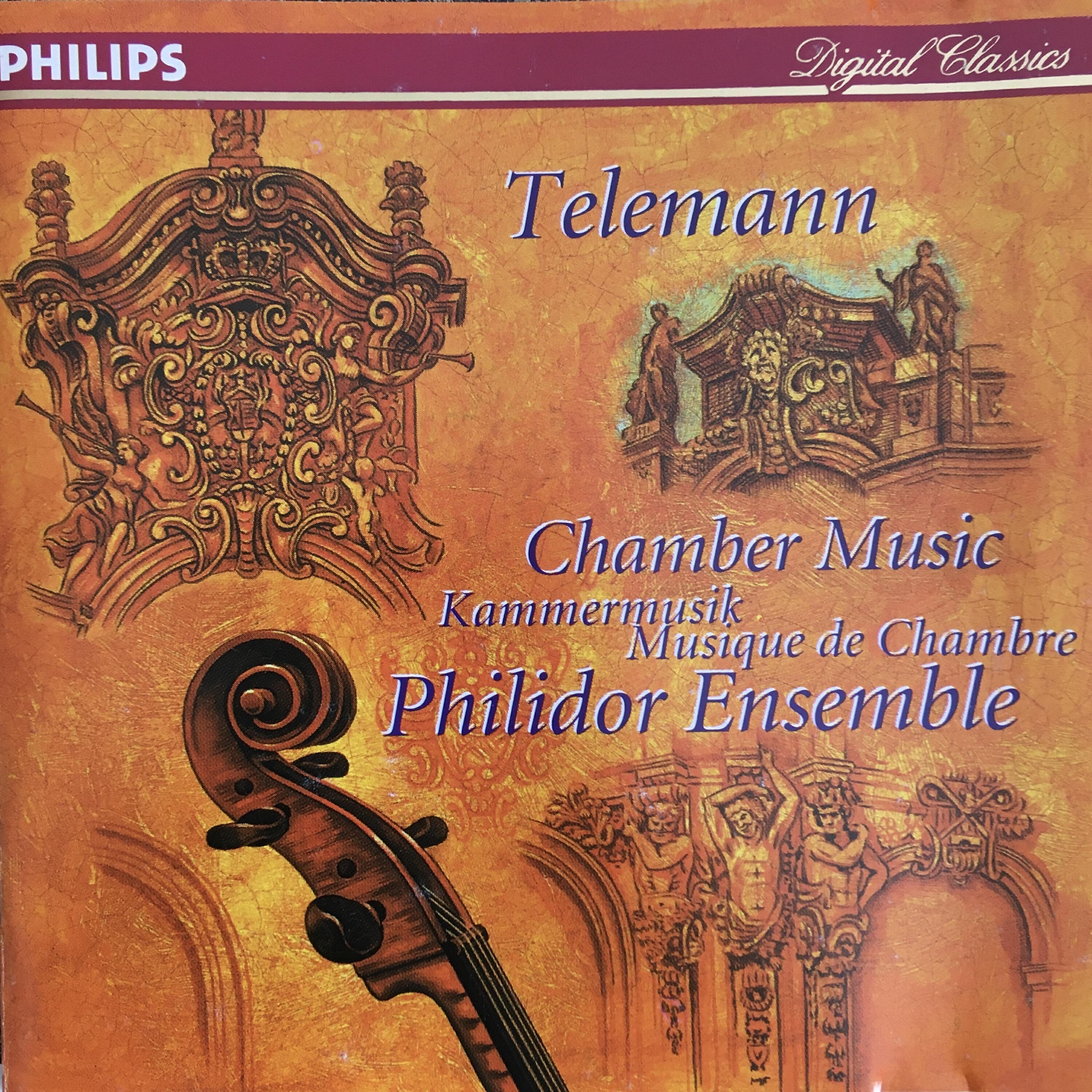 Philidor Ensemble - Quartet in a Minor for Recorder, Oboe, Violin and B.c.: Allegro