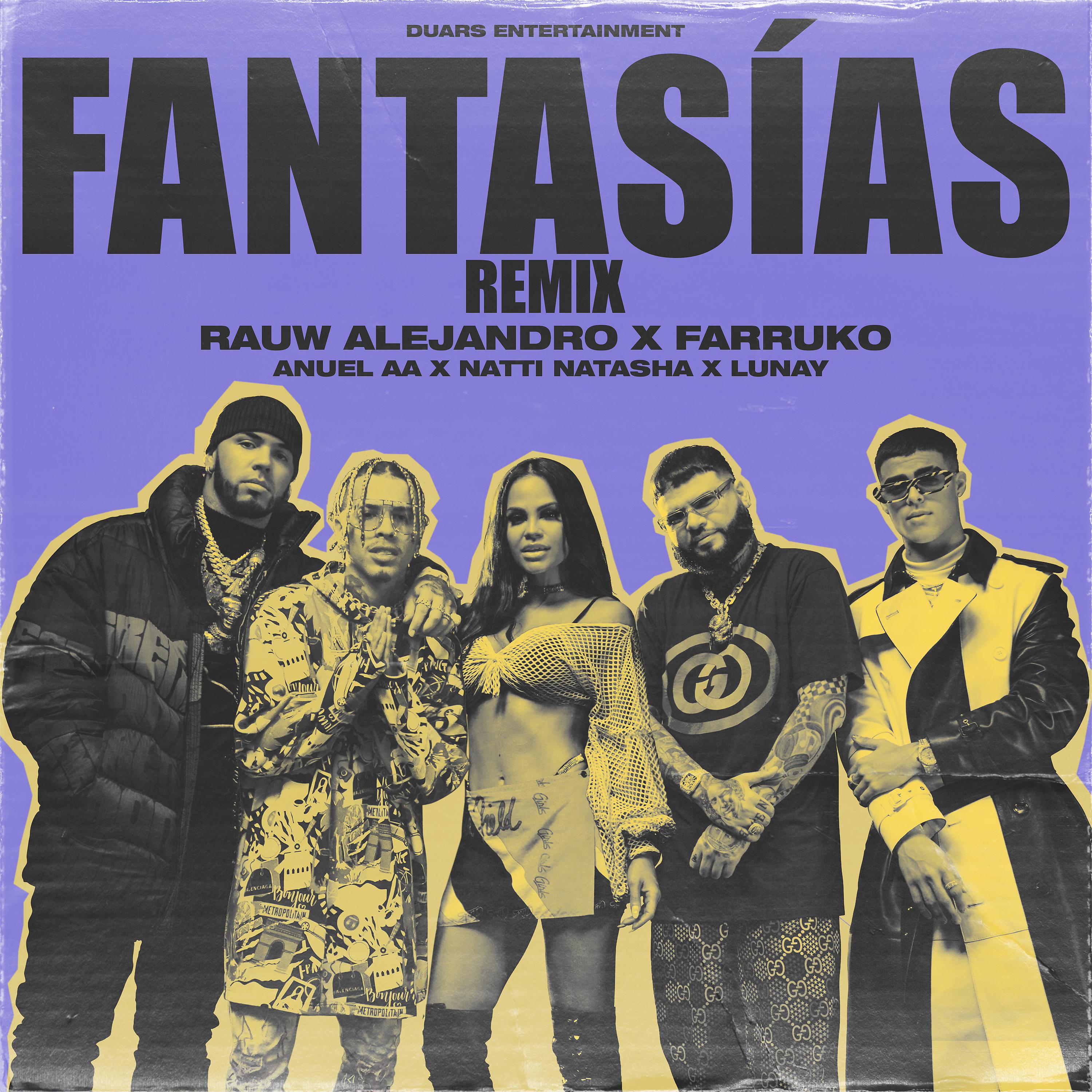 Постер альбома Fantasias (Remix) [feat. Farruko & Lunay]