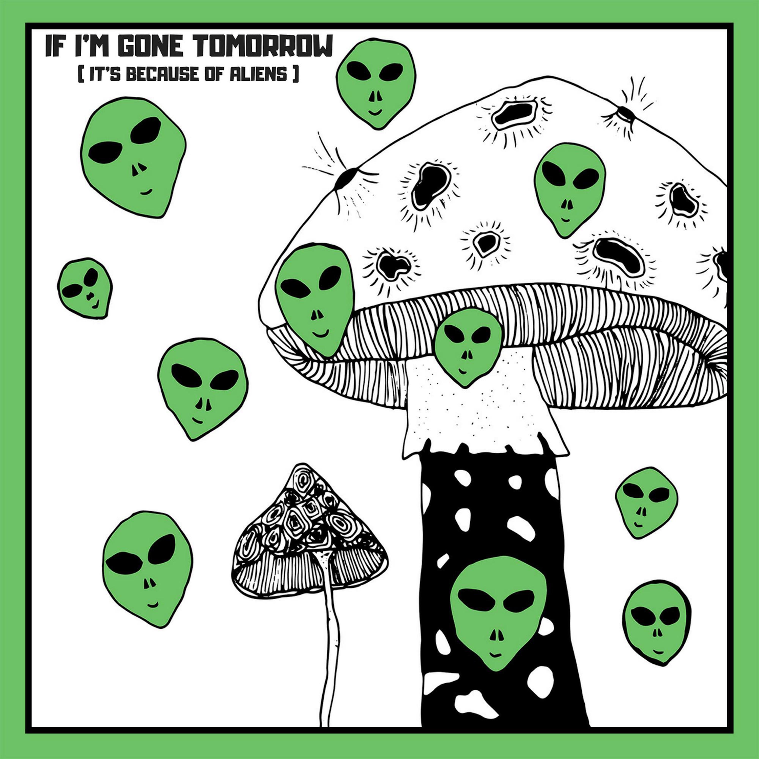 Постер альбома If I'm Gone Tomorrow (It's Because of Aliens)