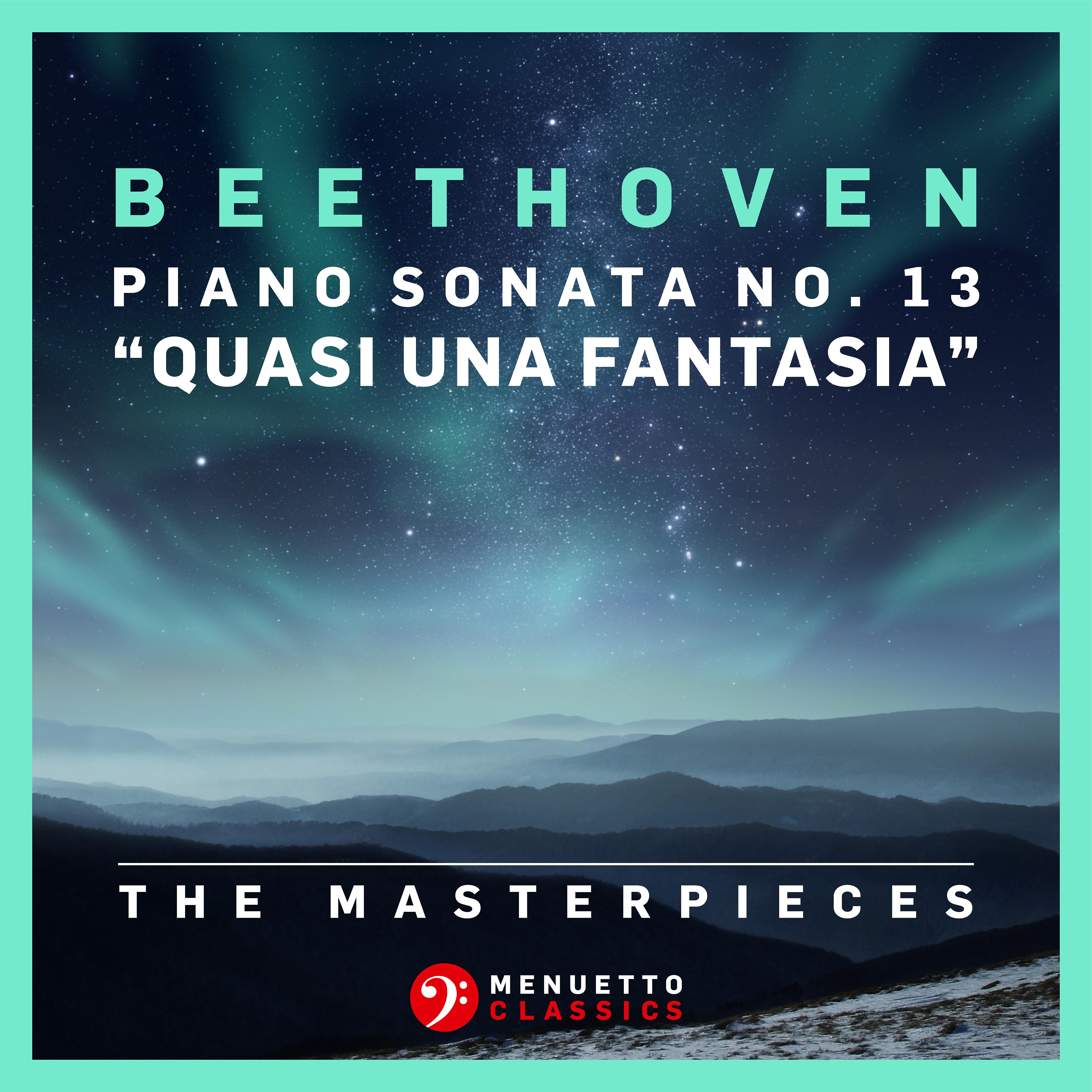 Постер альбома The Masterpieces, Beethoven: Piano Sonata No. 13 in E-Flat Major, Op. 27, No. 1 "Quasi una fantasia"