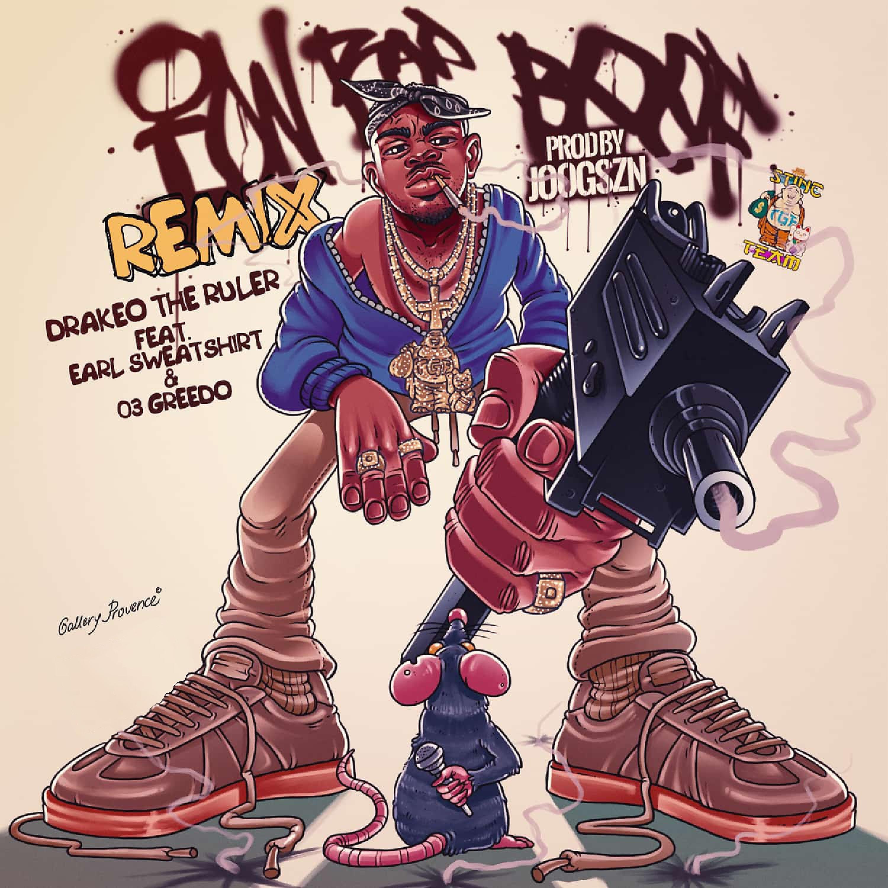 Drakeo The Ruler - Ion Rap Beef (feat. Earl Sweatshirt & 03 Greedo) (Remix)