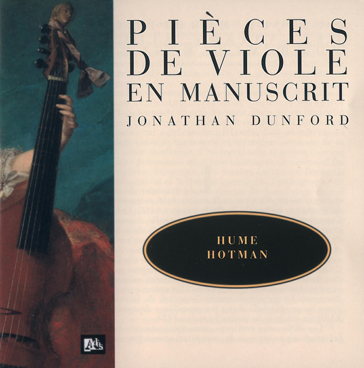 Jonathan Dunford - Anonymous: Allemand