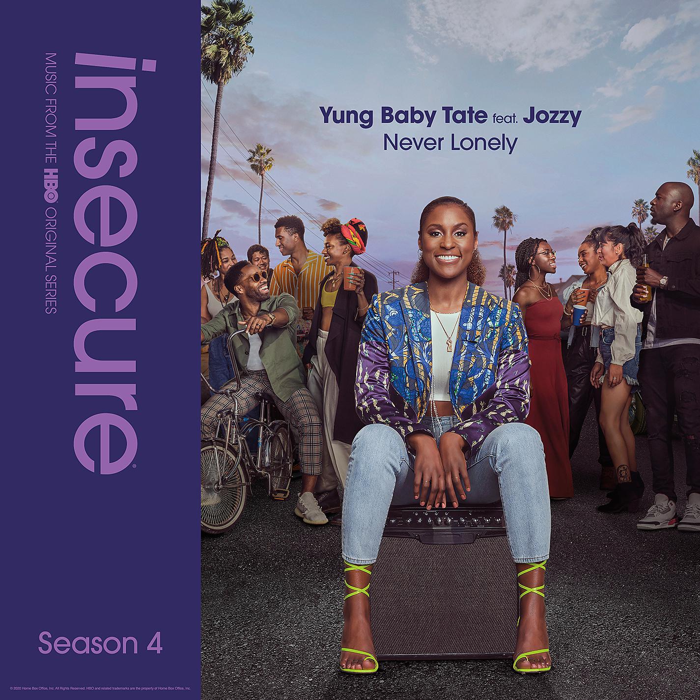 Постер альбома Never Lonely (feat. Jozzy) [from Insecure: Music From The HBO Original Series, Season 4]