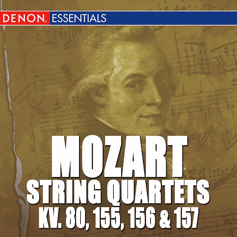 Постер альбома Mozart: Quartets 1 - 4 K. 80, 155, 156 & 157