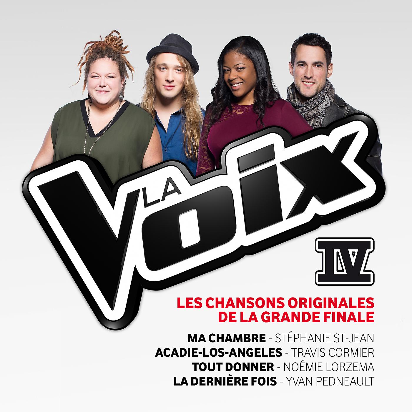 Постер альбома La Voix IV Les chansons originales de la grande finale