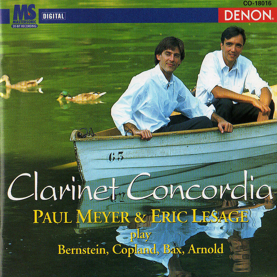Eric Lesage - Sonata for Clarinet & Piano in D Major: I. Molto - Moderato