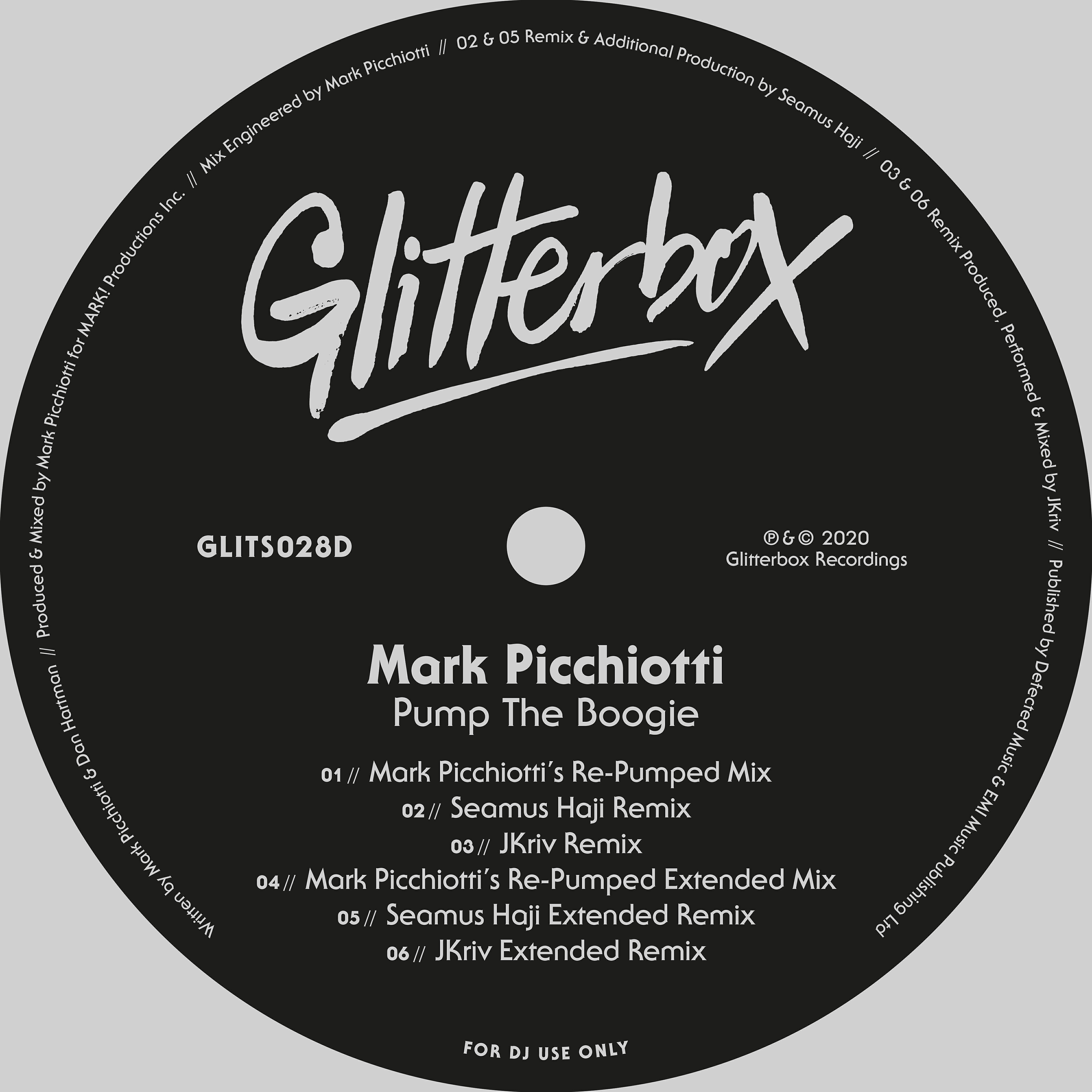 Mark Picchiotti - Pump The Boogie (Seamus Haji Extended Remix)