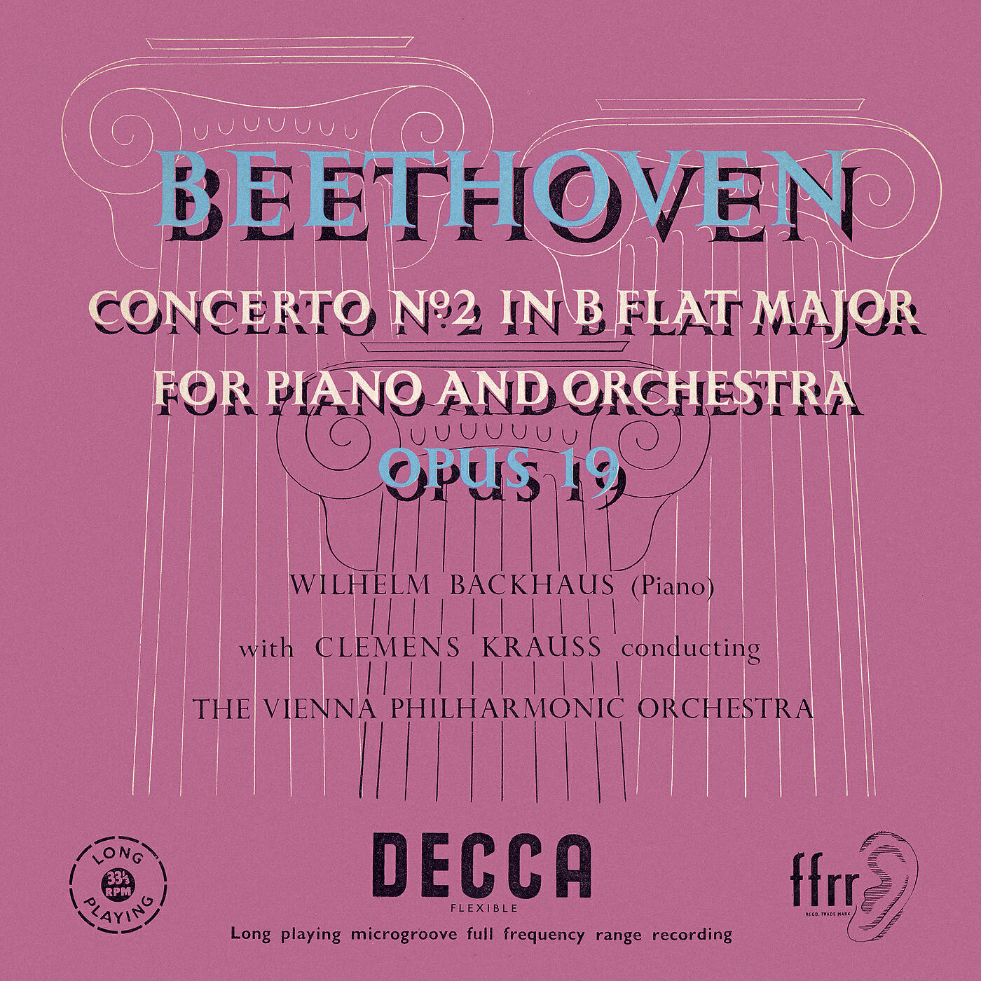 Wilhelm Backhaus - Beethoven: Piano Concerto No. 2 in B-Flat Major, Op. 19 - 2. Adagio