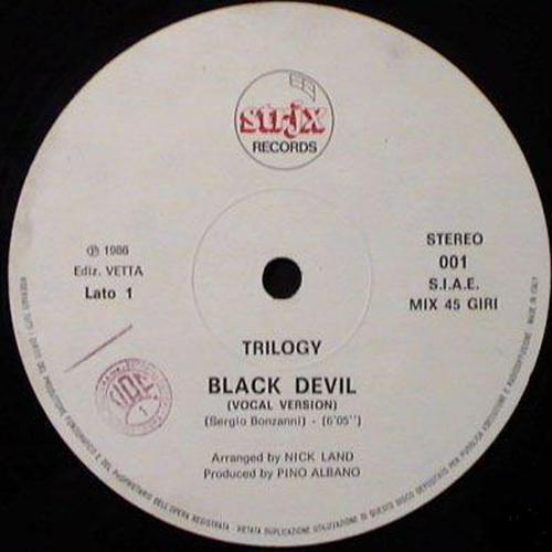Постер альбома Black Devil (1986 Italo Disco)