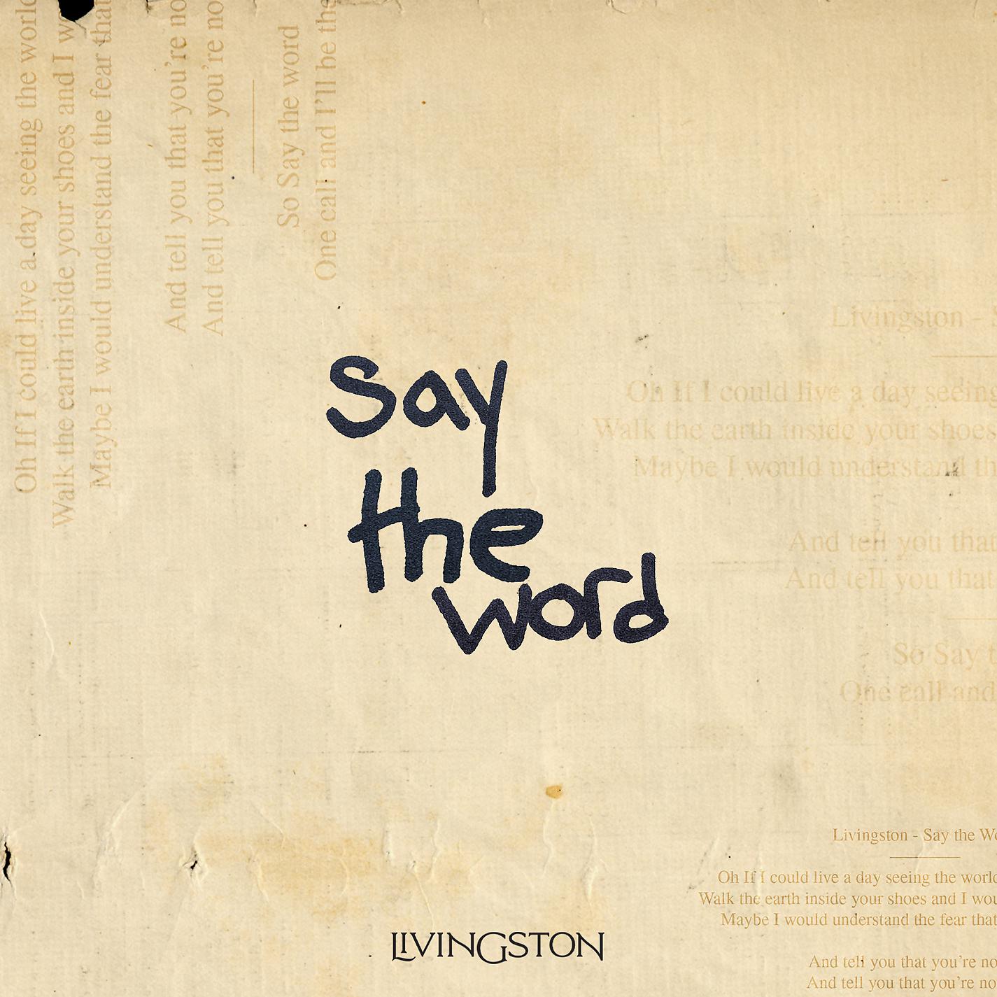 Постер альбома Say The Word